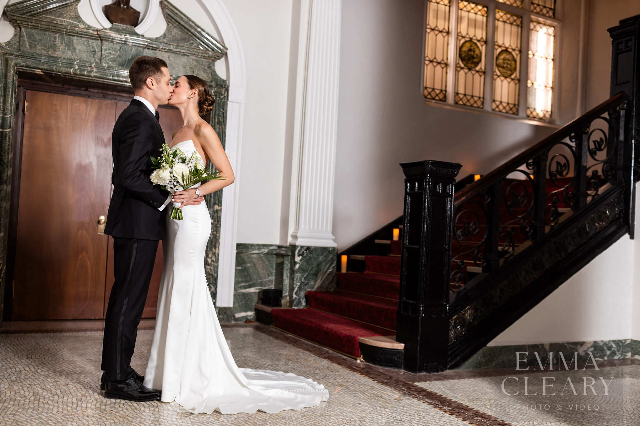 Wedding kiss