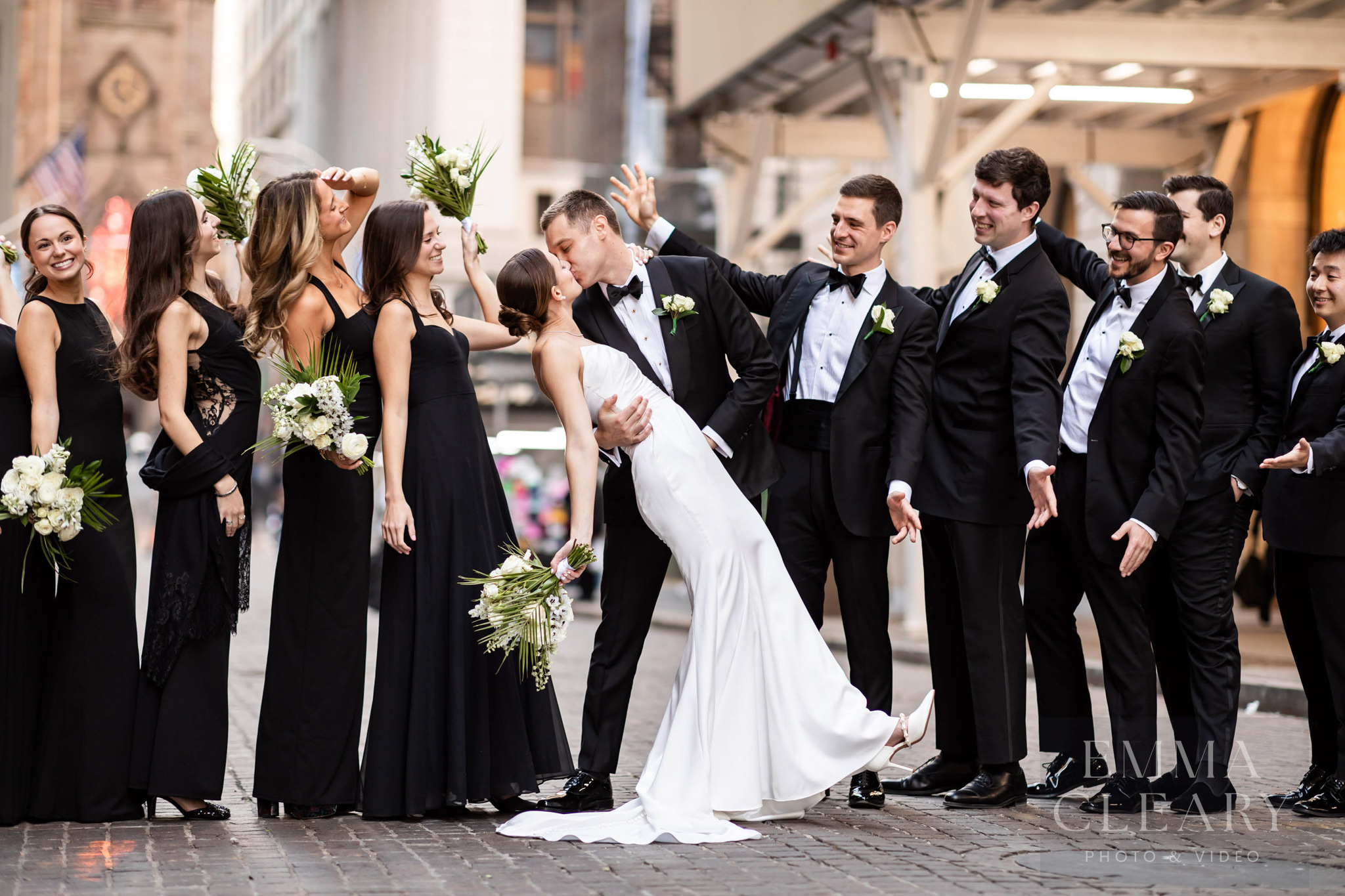 Wedding kiss