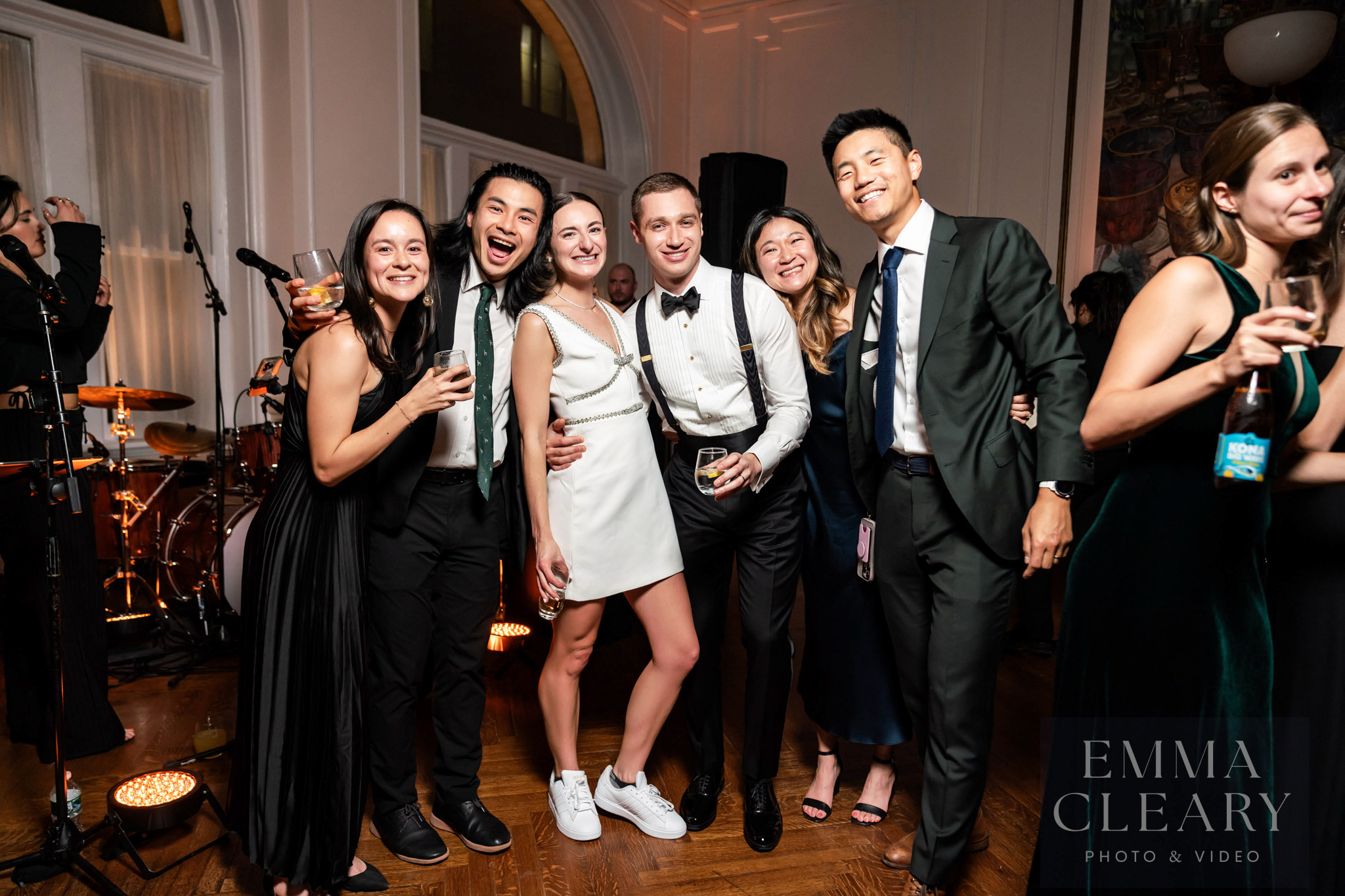 Group wedding portrait