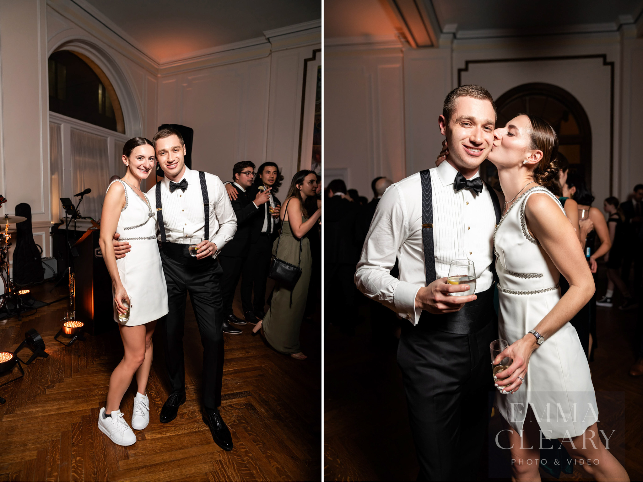 60 Pine Street Wedding couple