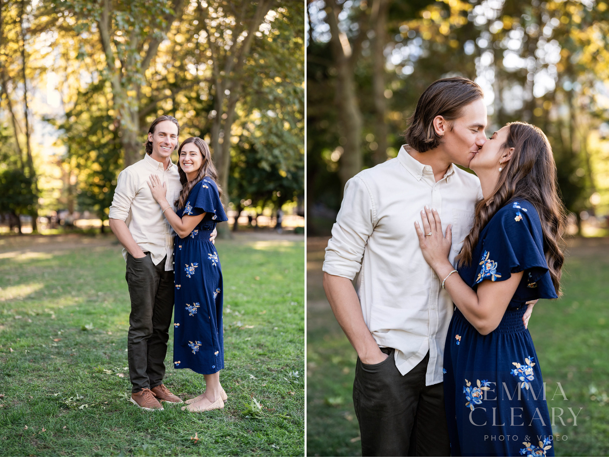 Central Park Portrait of a couple