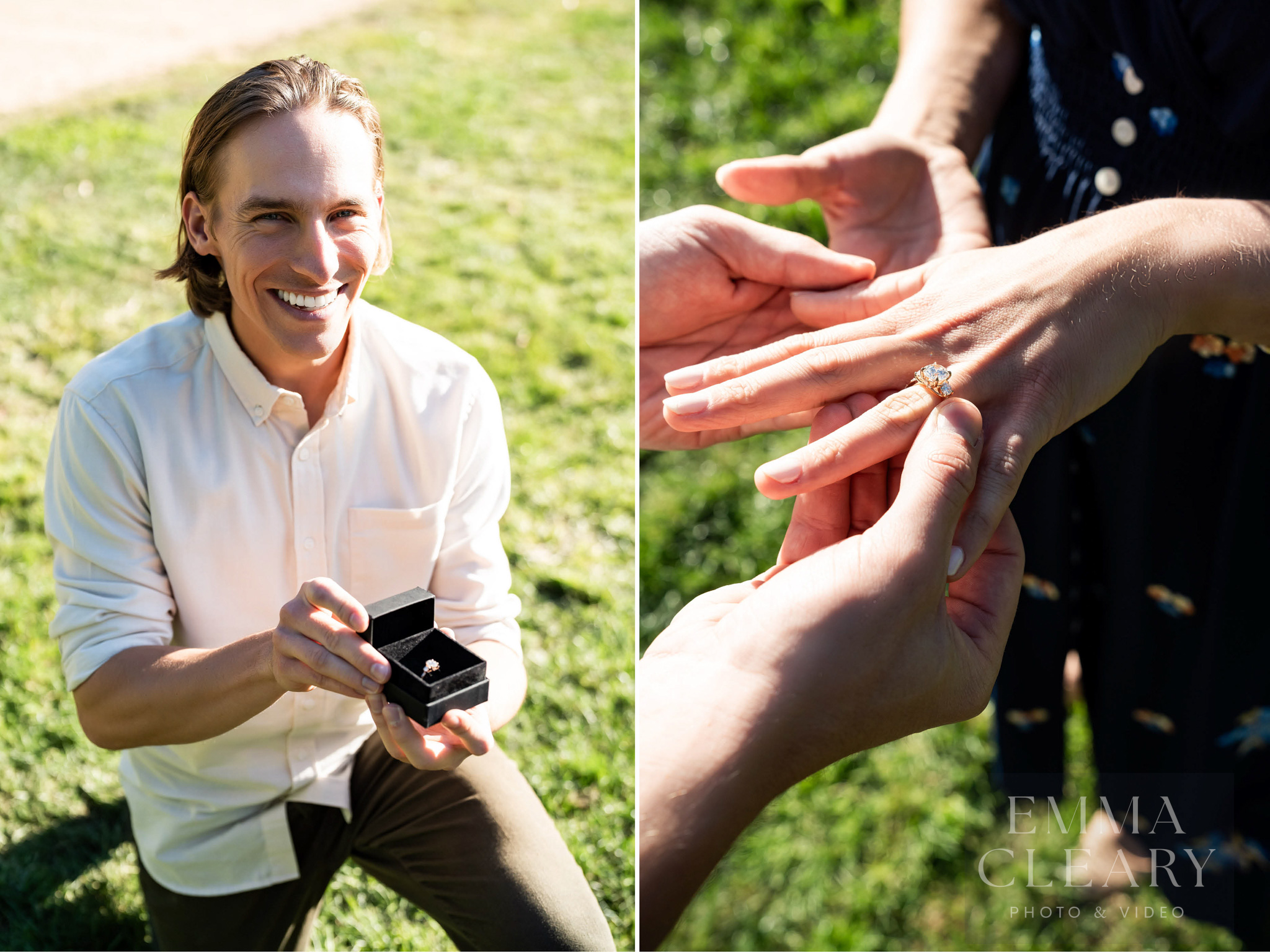 The engagement ring
