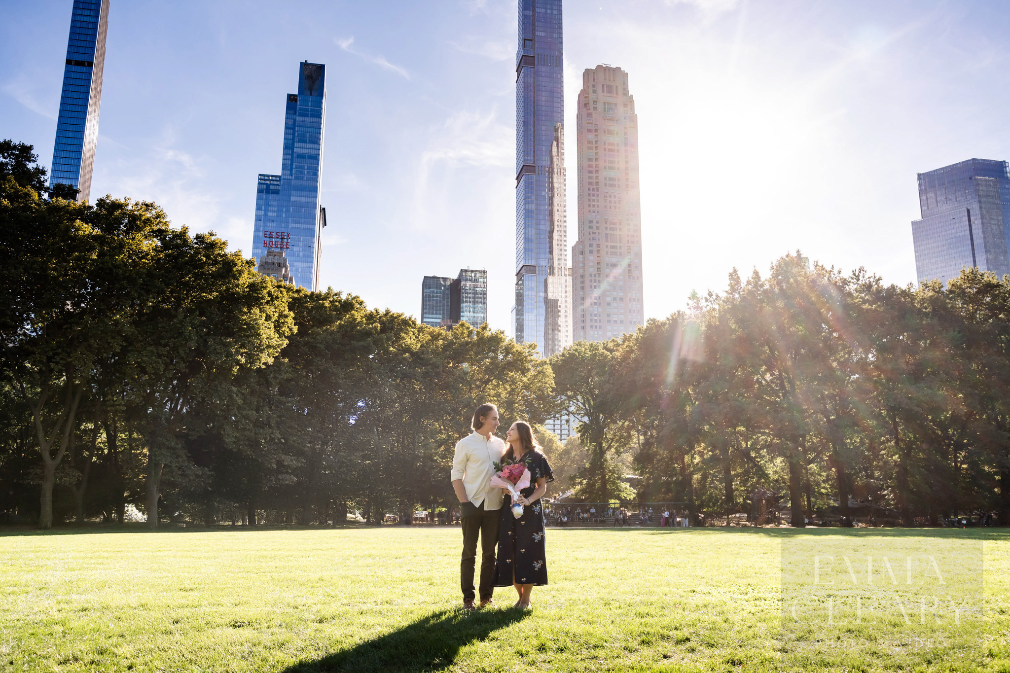 Central Park Photos of the couple