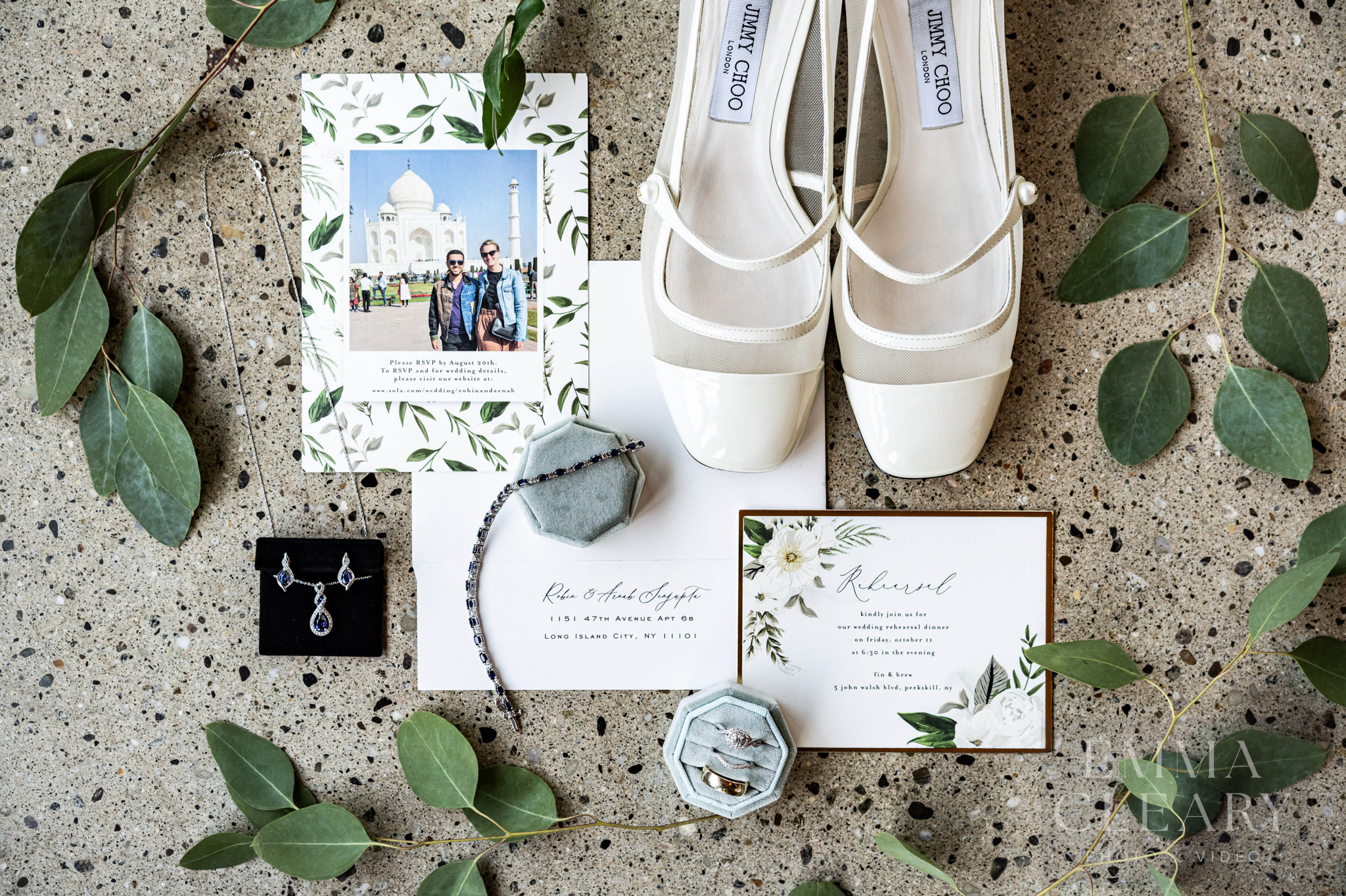 Wedding details photo