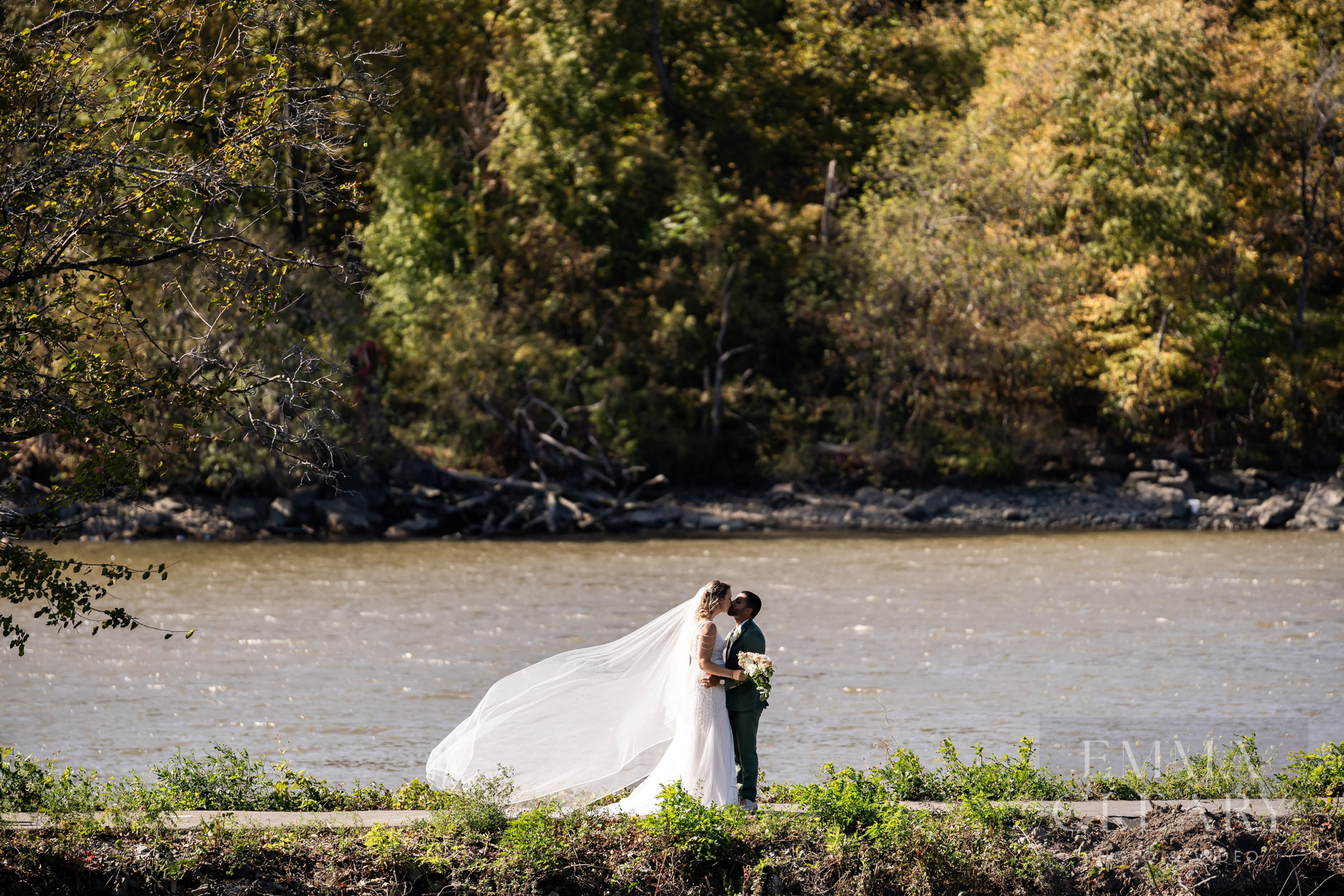 Wedding kiss