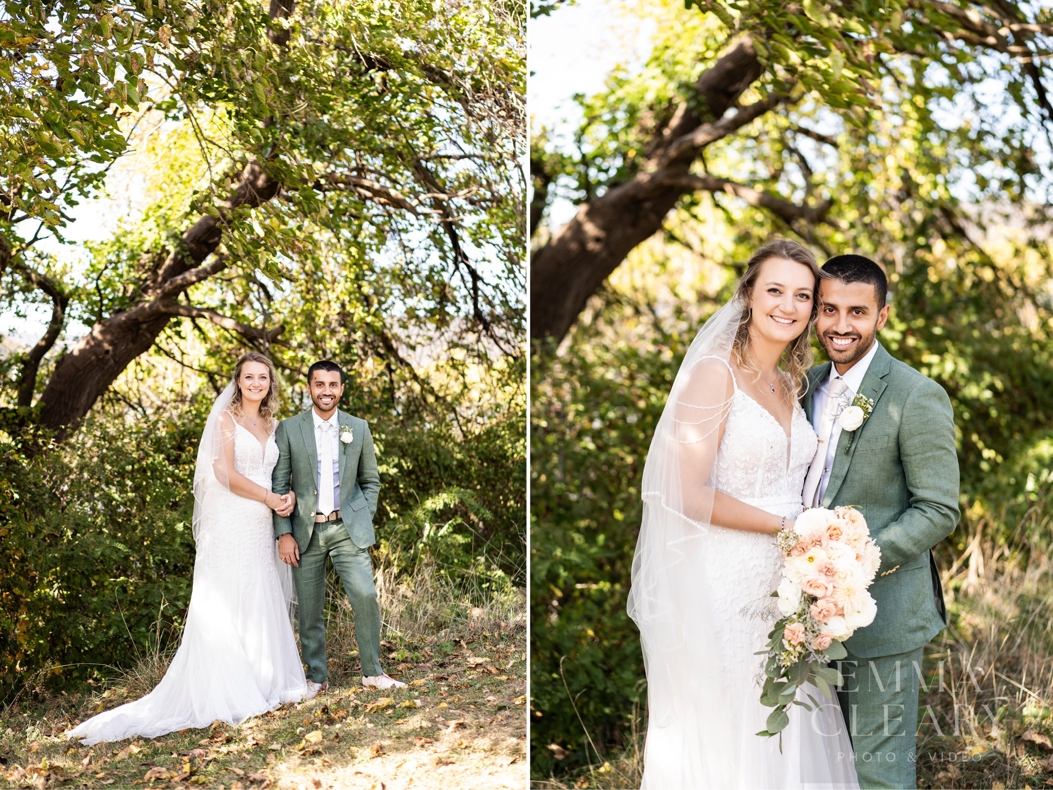 The bride and the groom photo