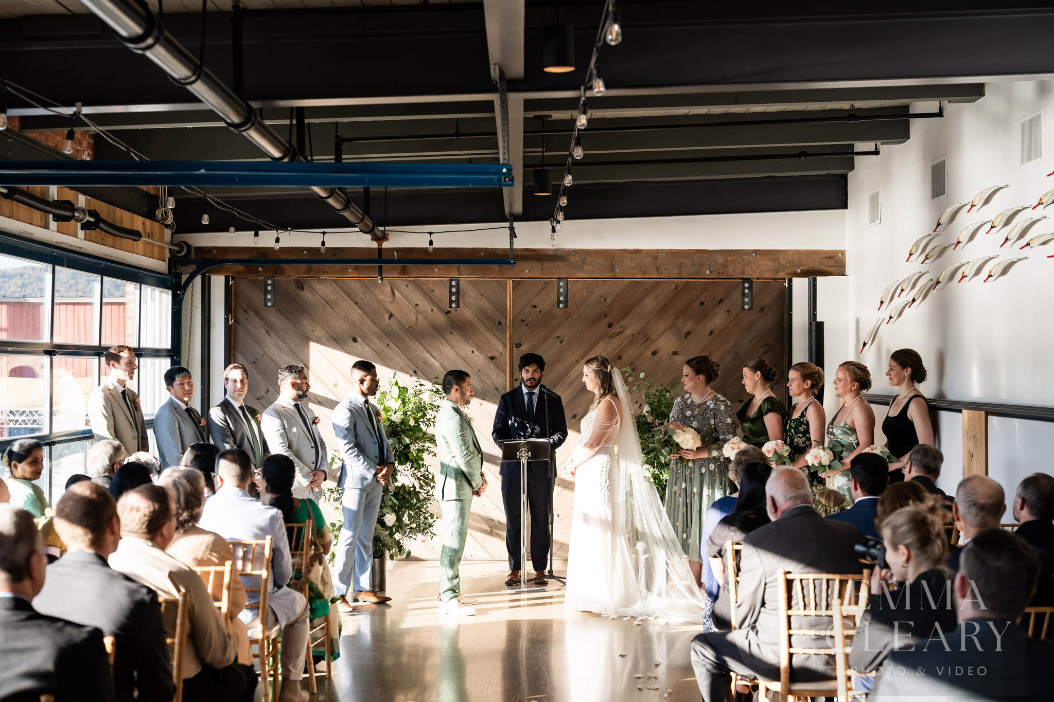 Factoria at Charles Point Wedding