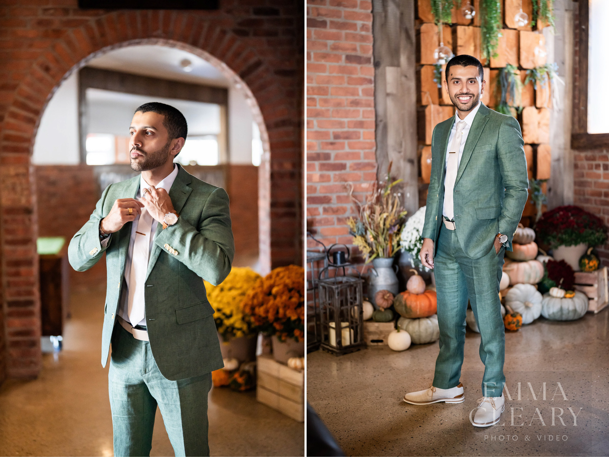 Portait of the groom