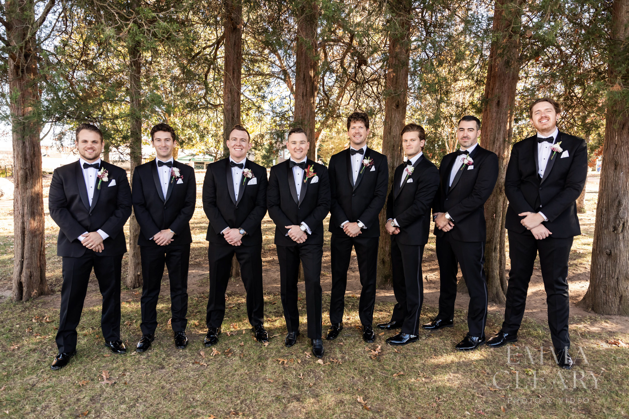 Groom and groomsmen