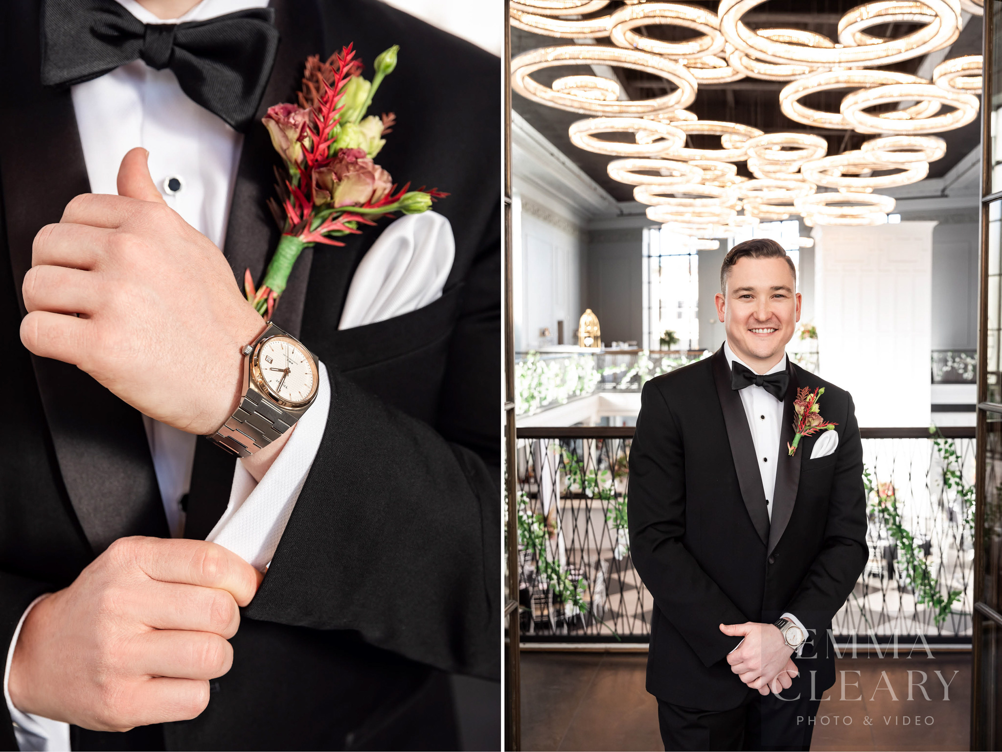 Portait of the groom