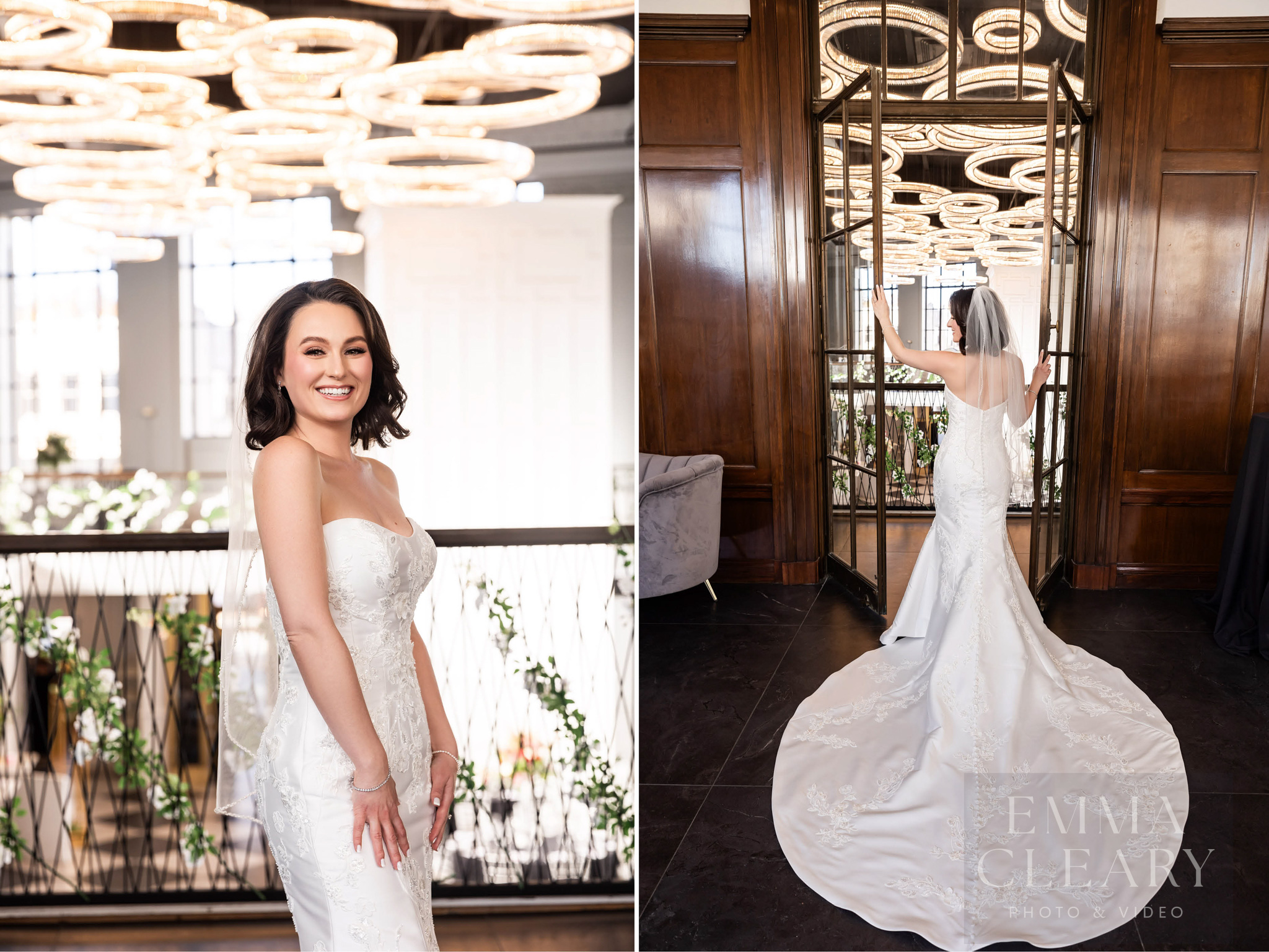 Bridal wedding photo