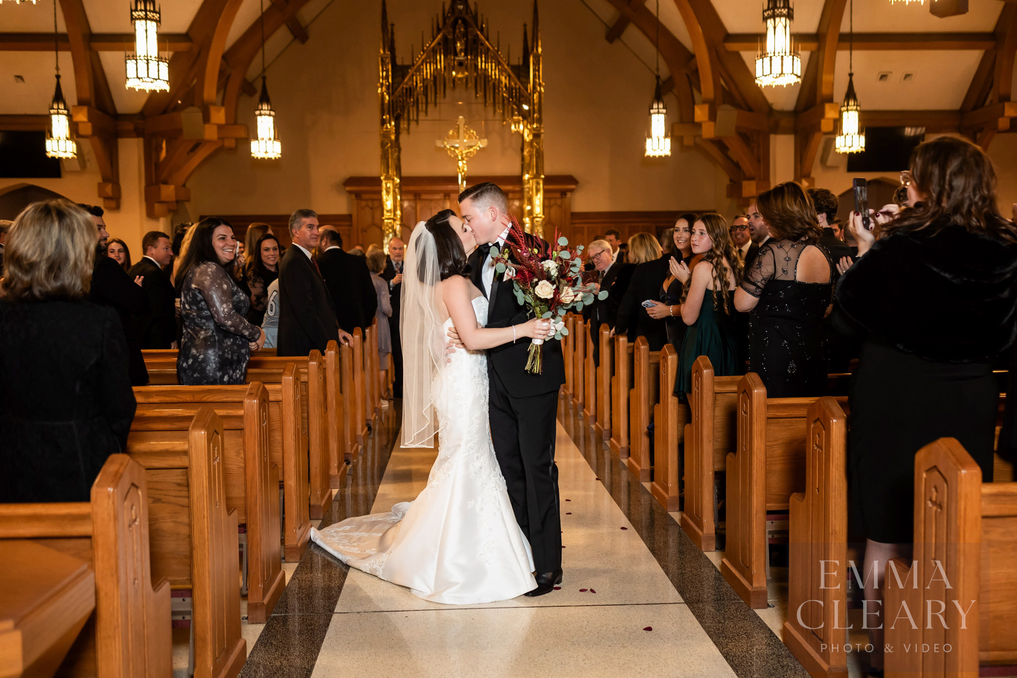 Wedding kiss