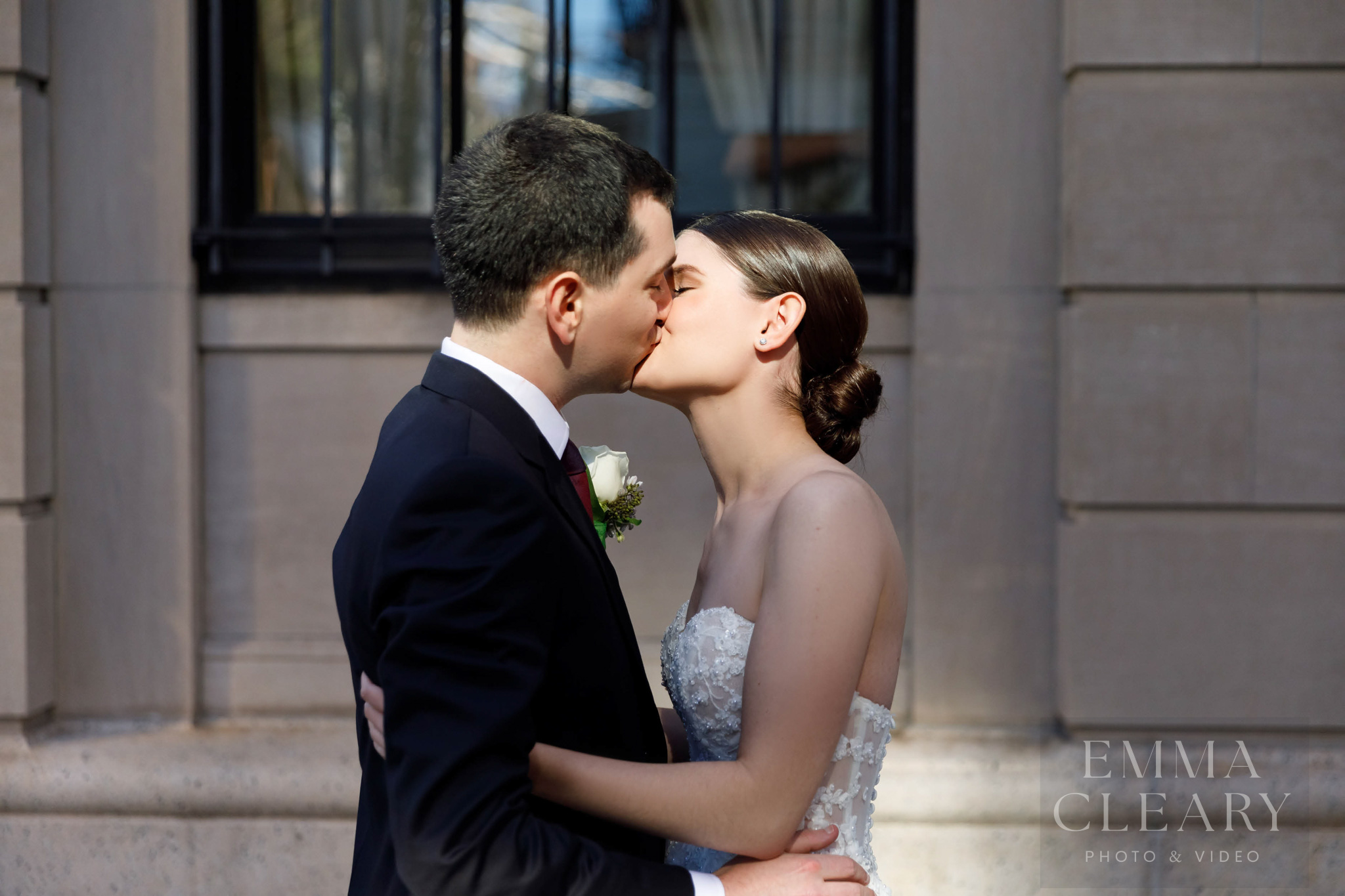 Wedding kiss