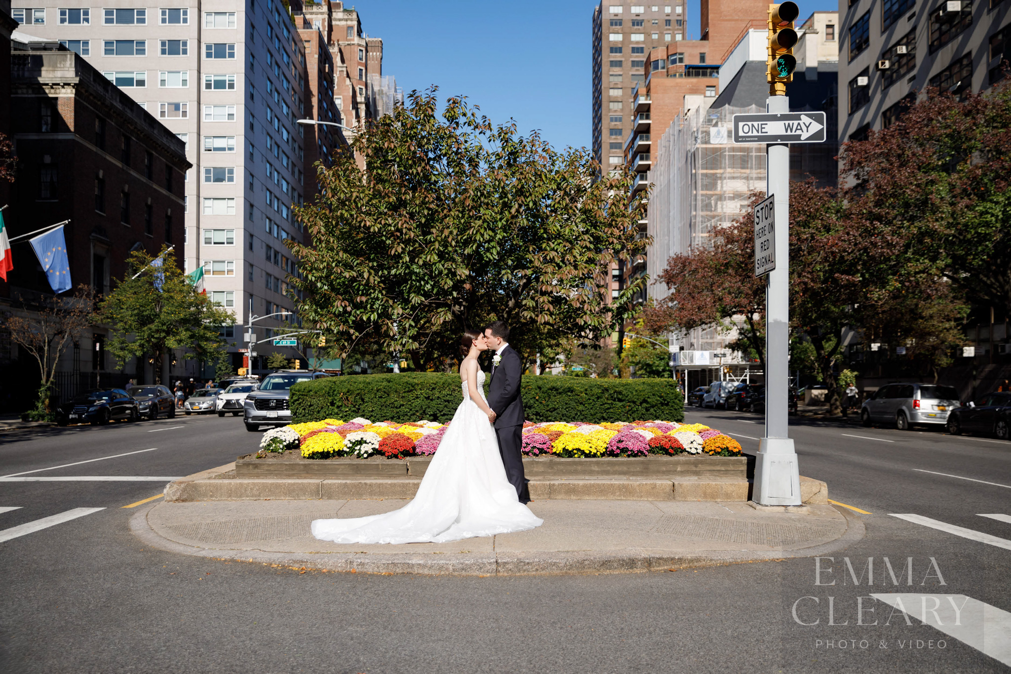 Wedding kiss