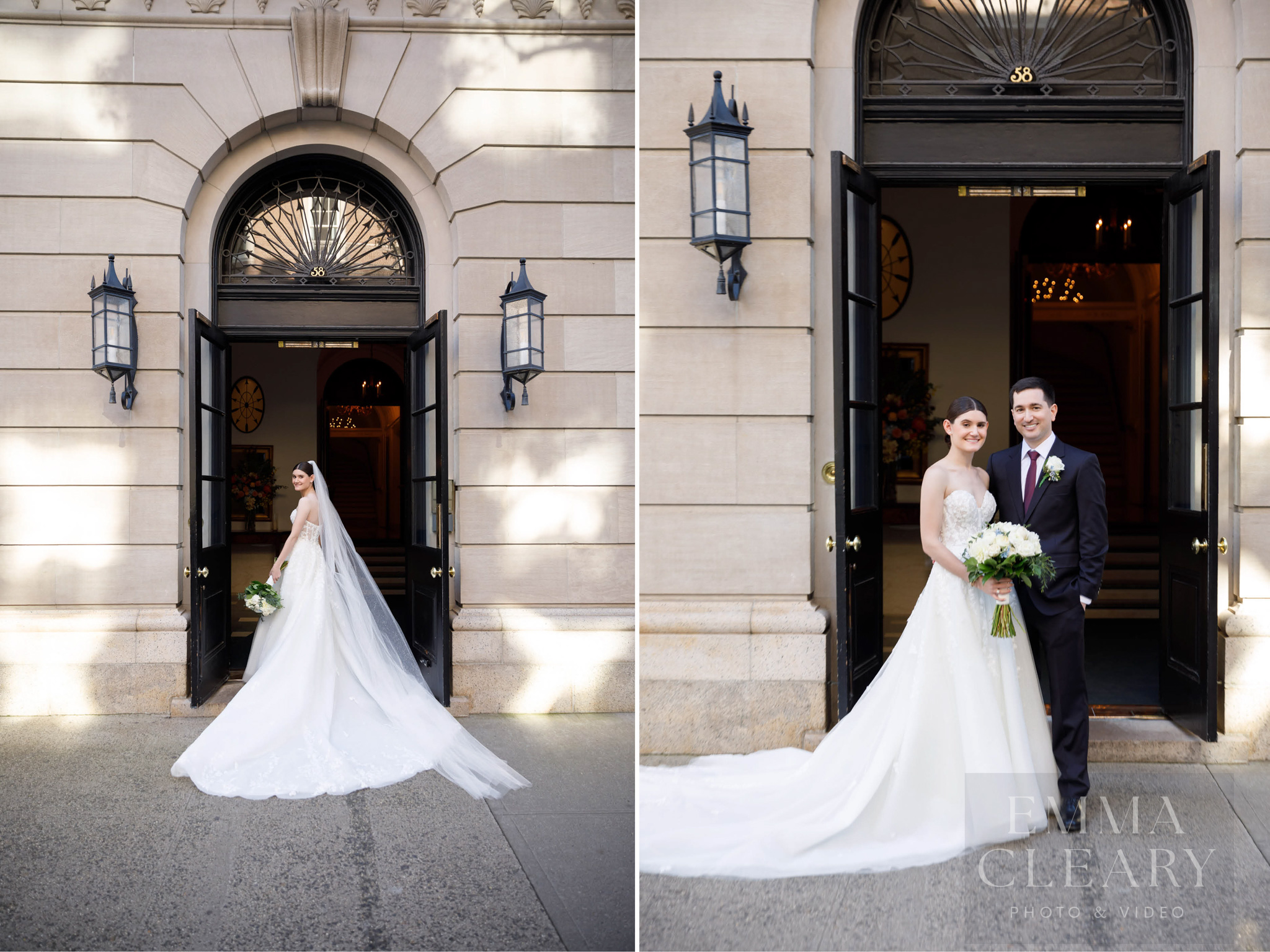 The bride and the groom photo
