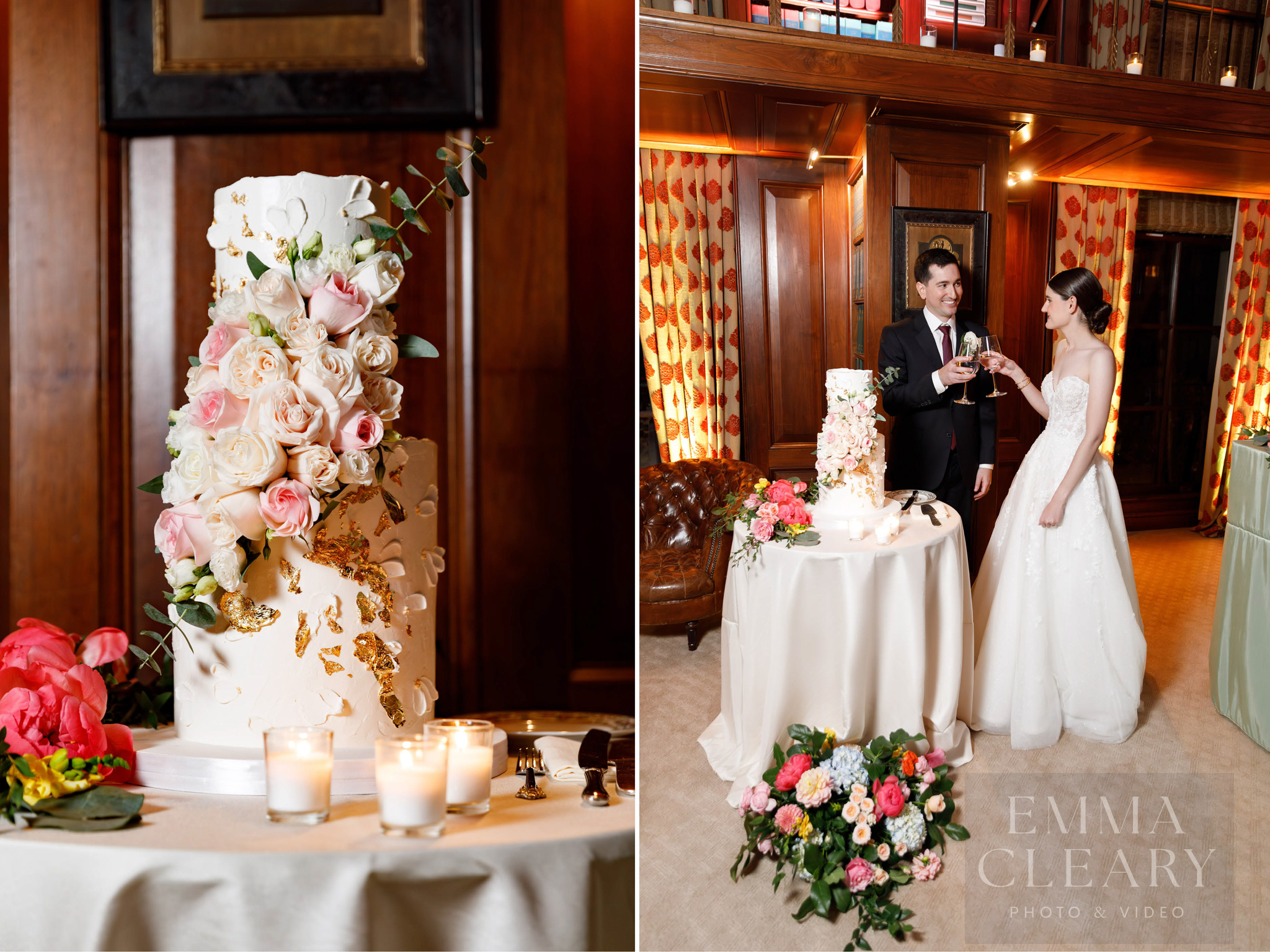 Harold Pratt House Wedding cake