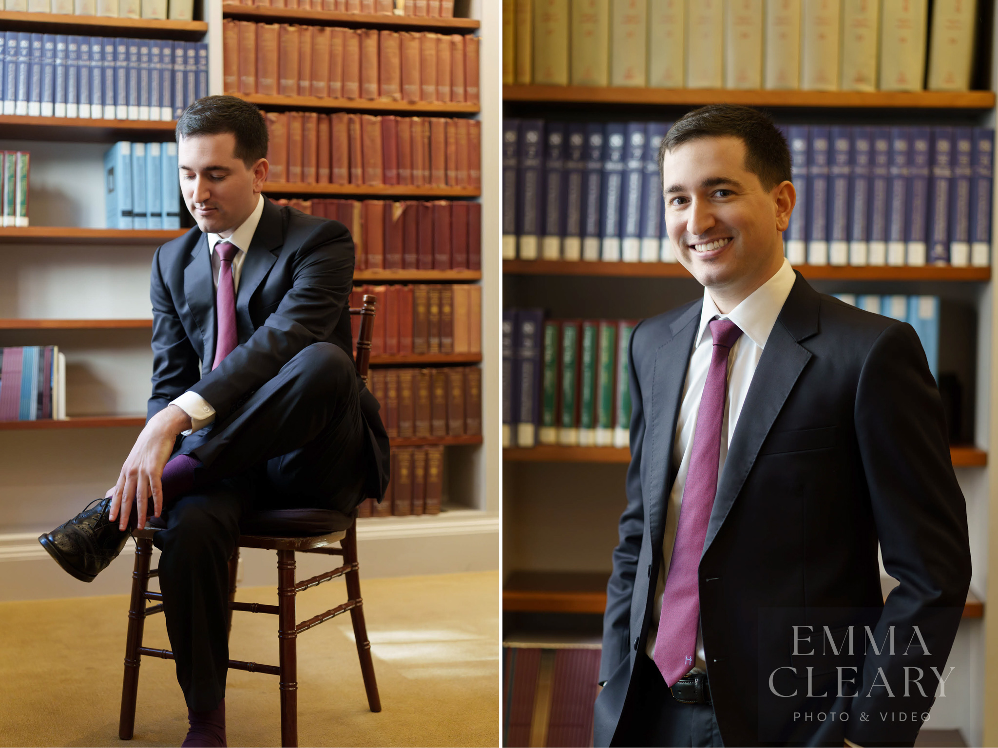 Portait of the groom
