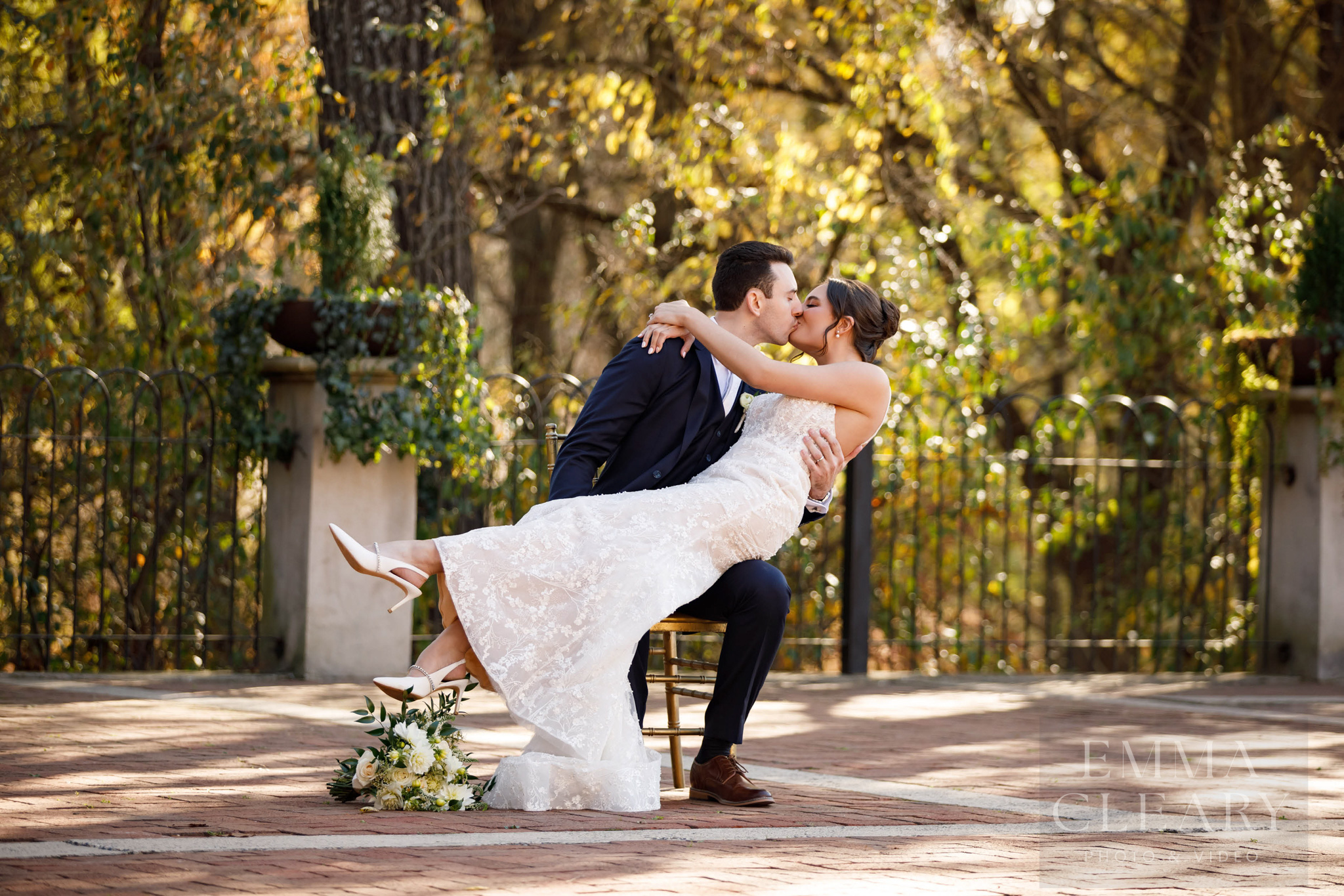 Wedding kiss
