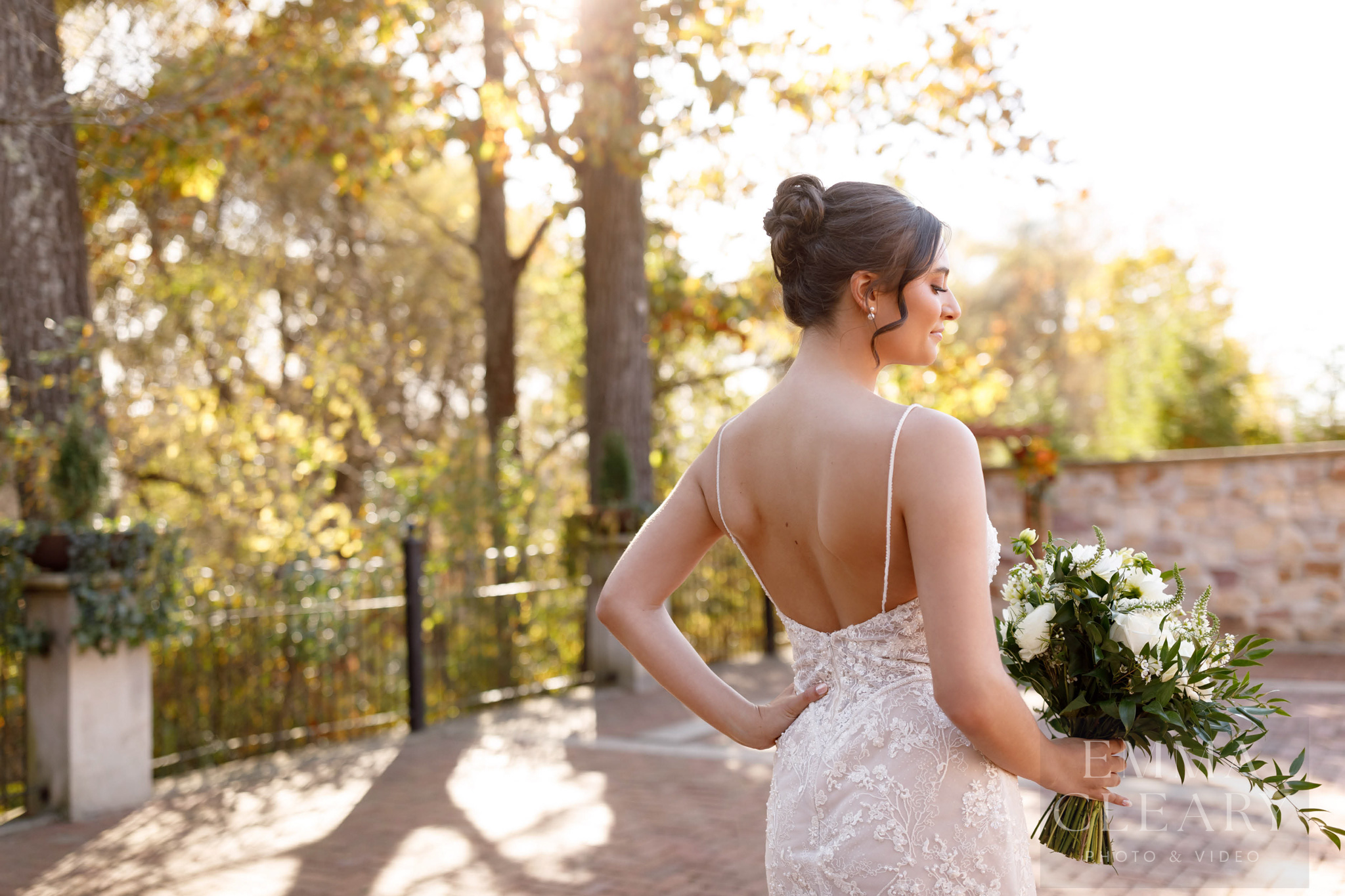 Bridal wedding photo