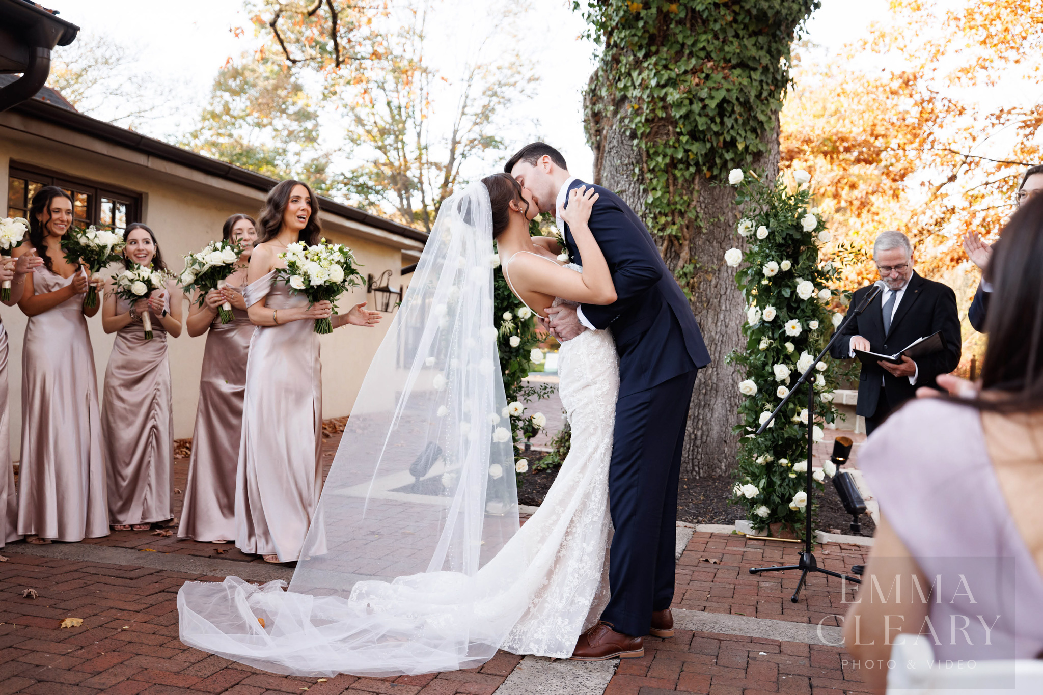 Wedding kiss