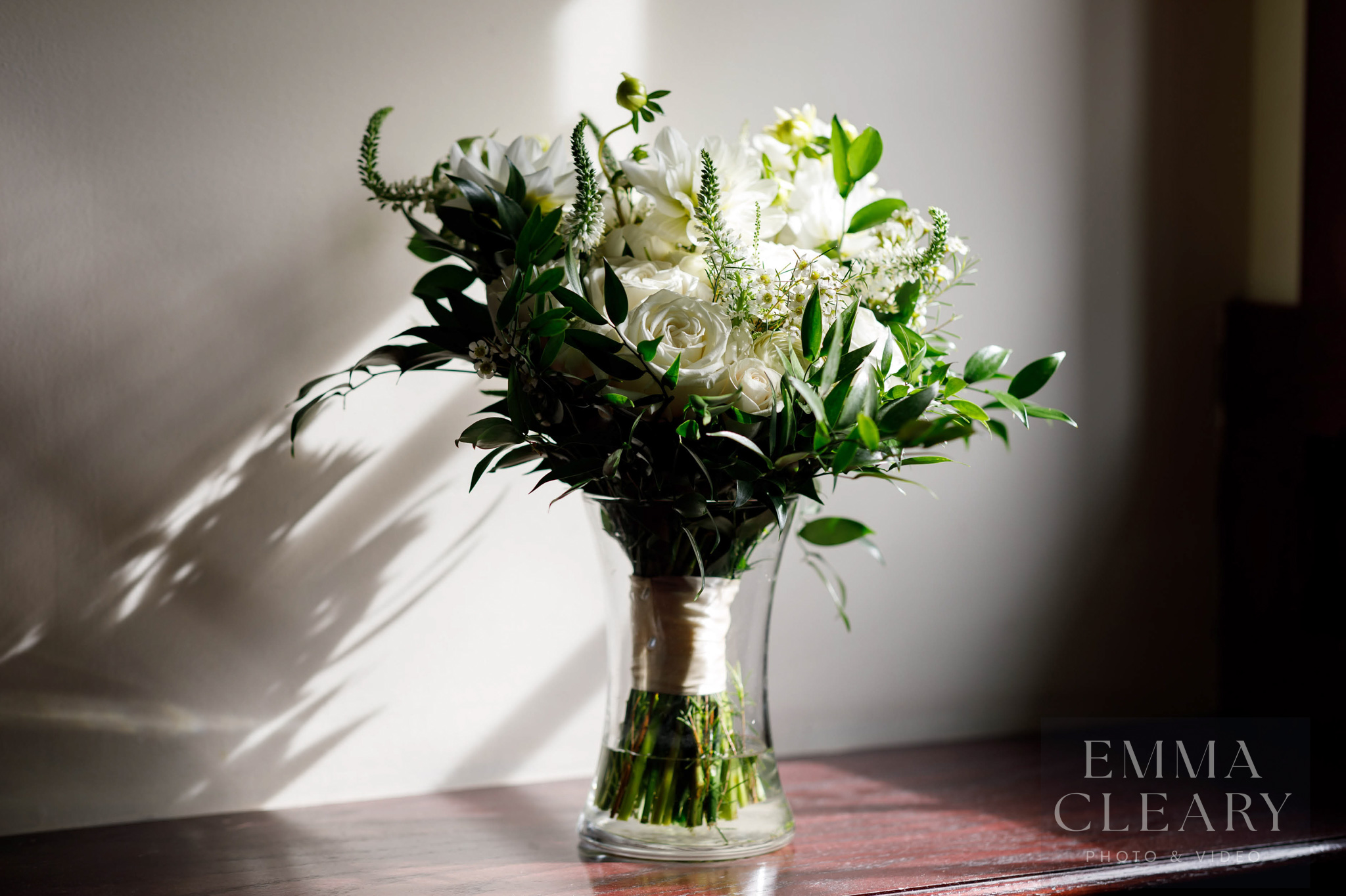 The bride's bouquet