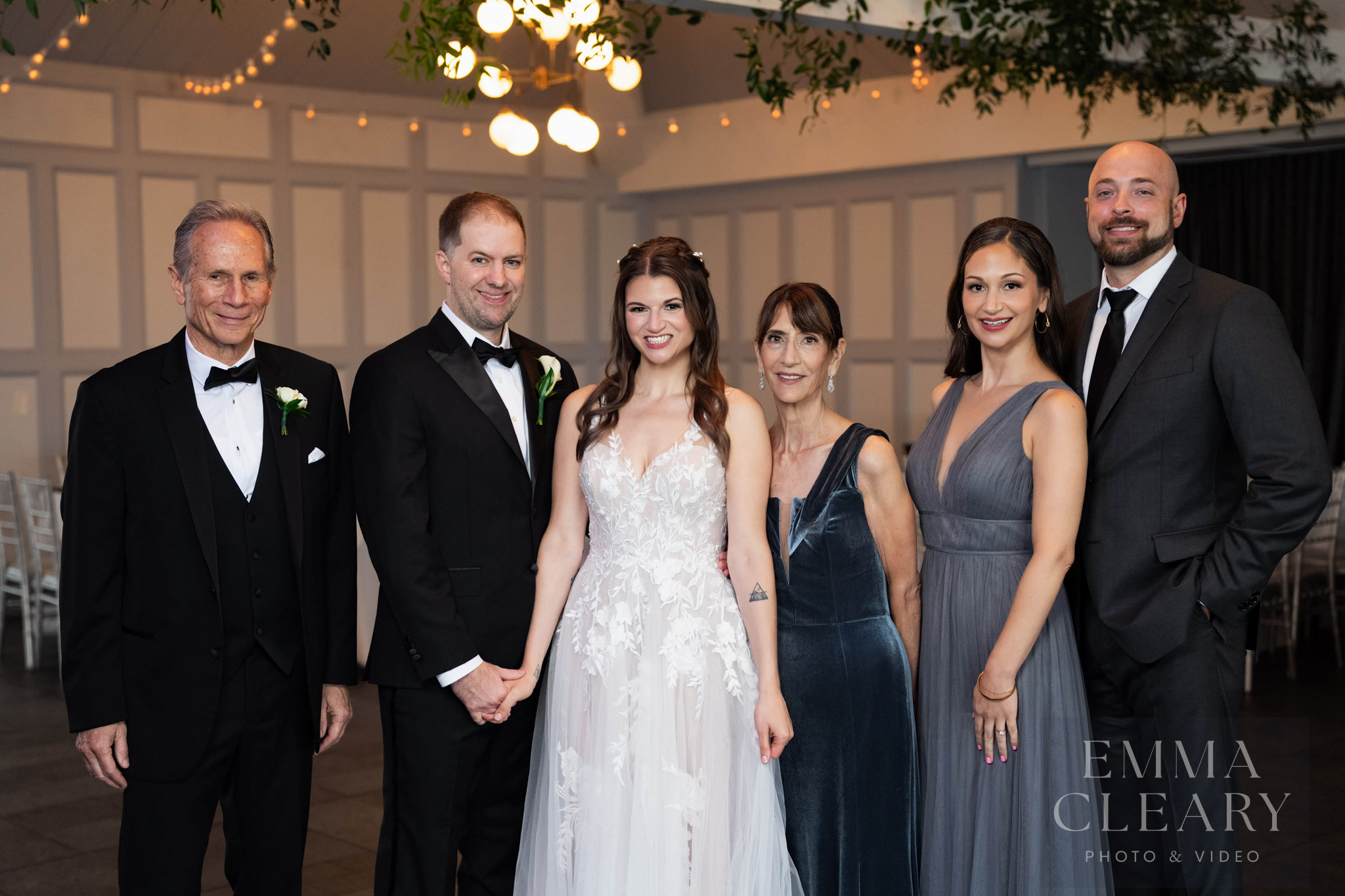 Group wedding portrait