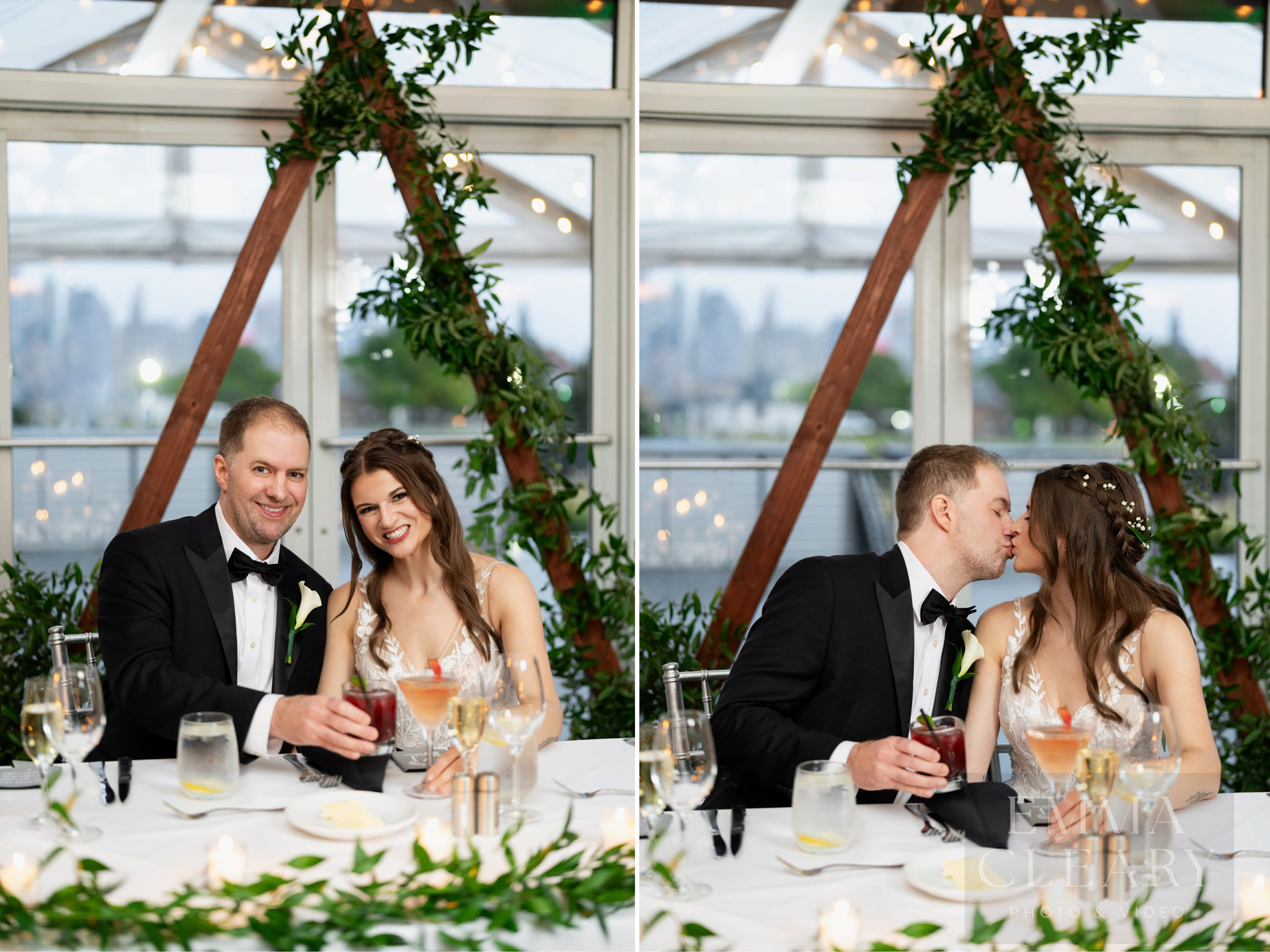 Liberty House Wedding couple