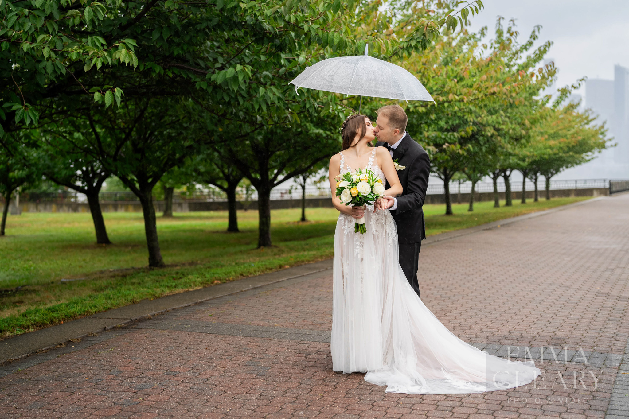 Wedding kiss