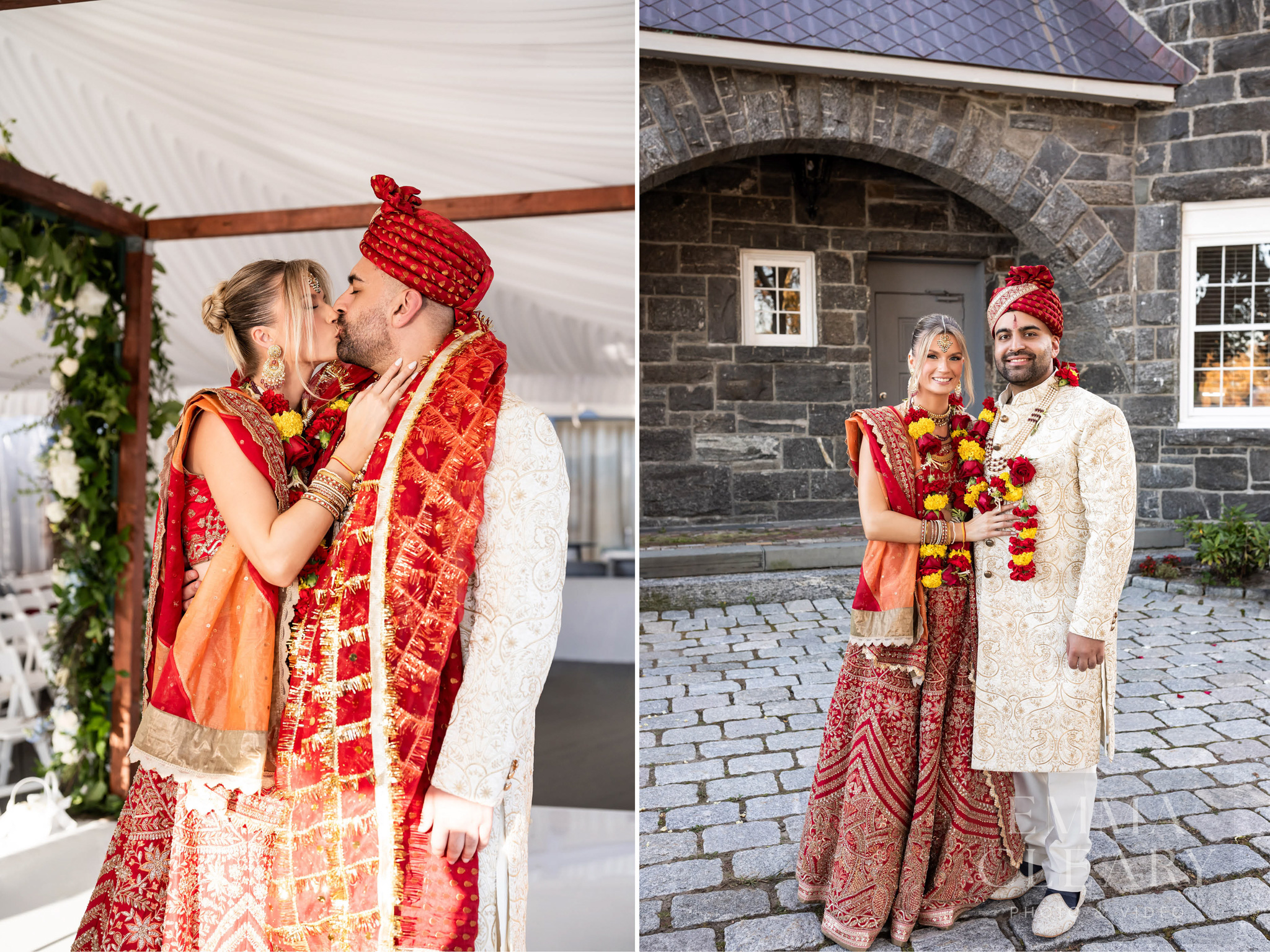 Wedding kiss