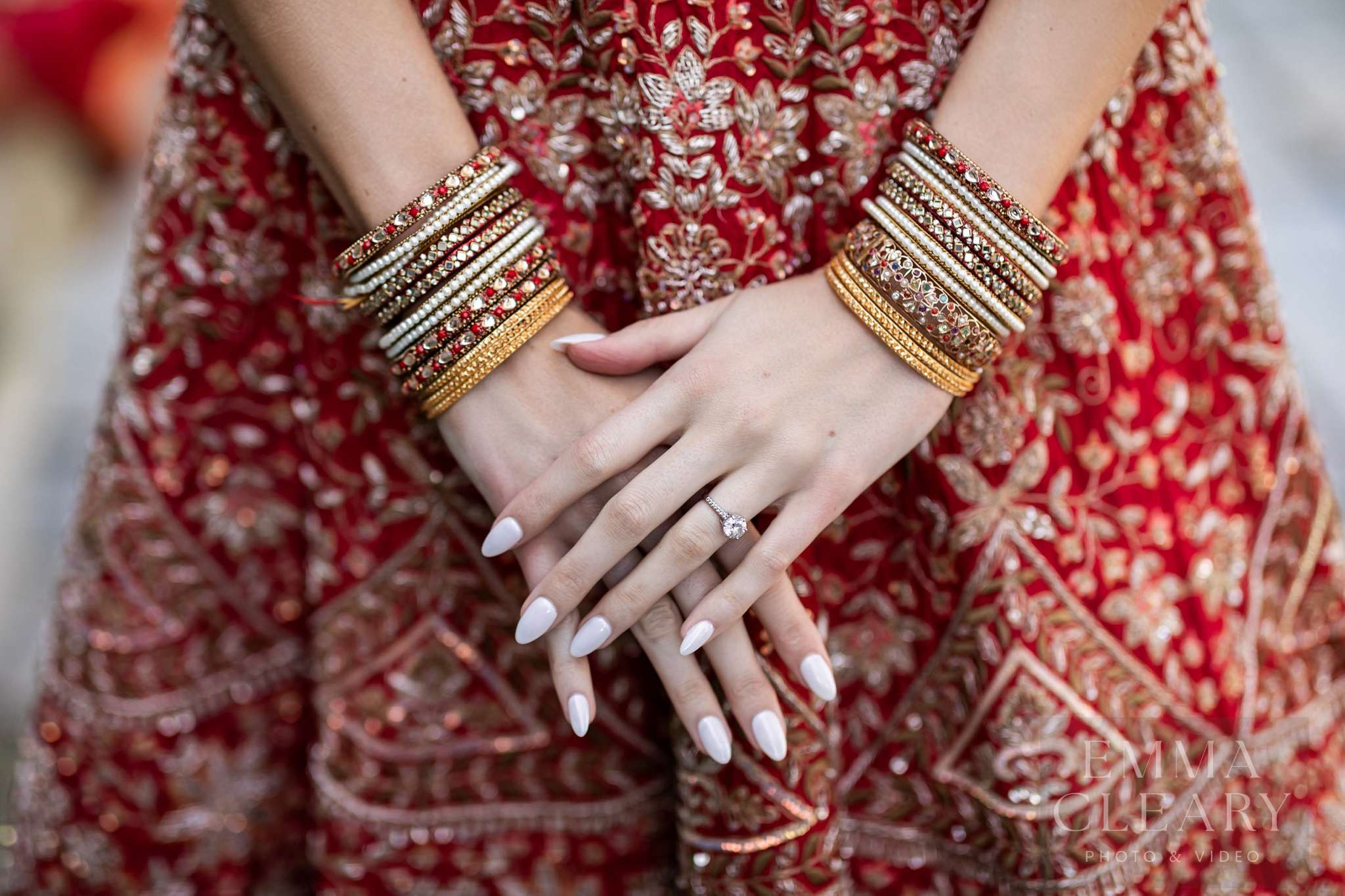 Wedding bridal details