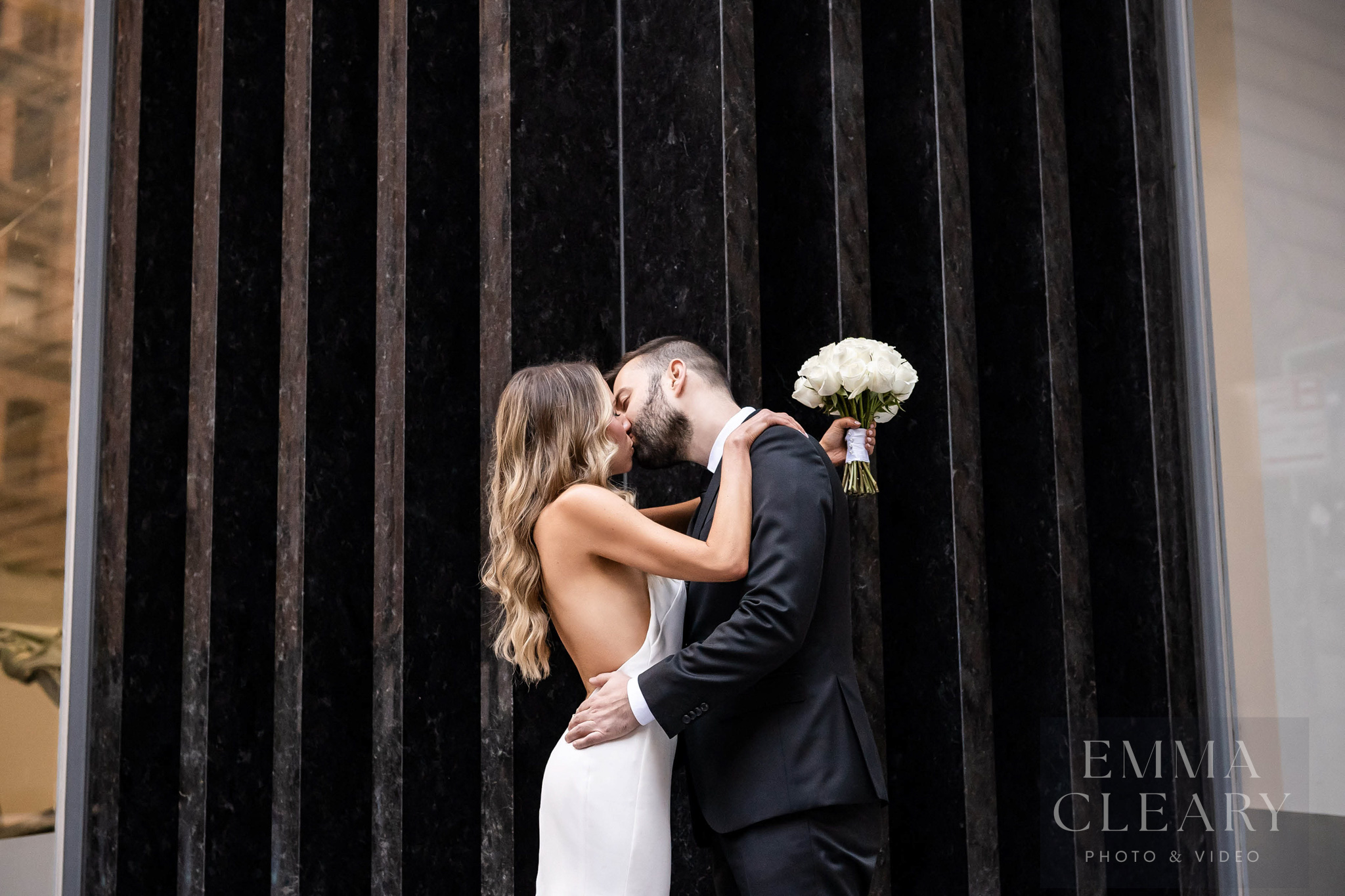 Wedding kiss