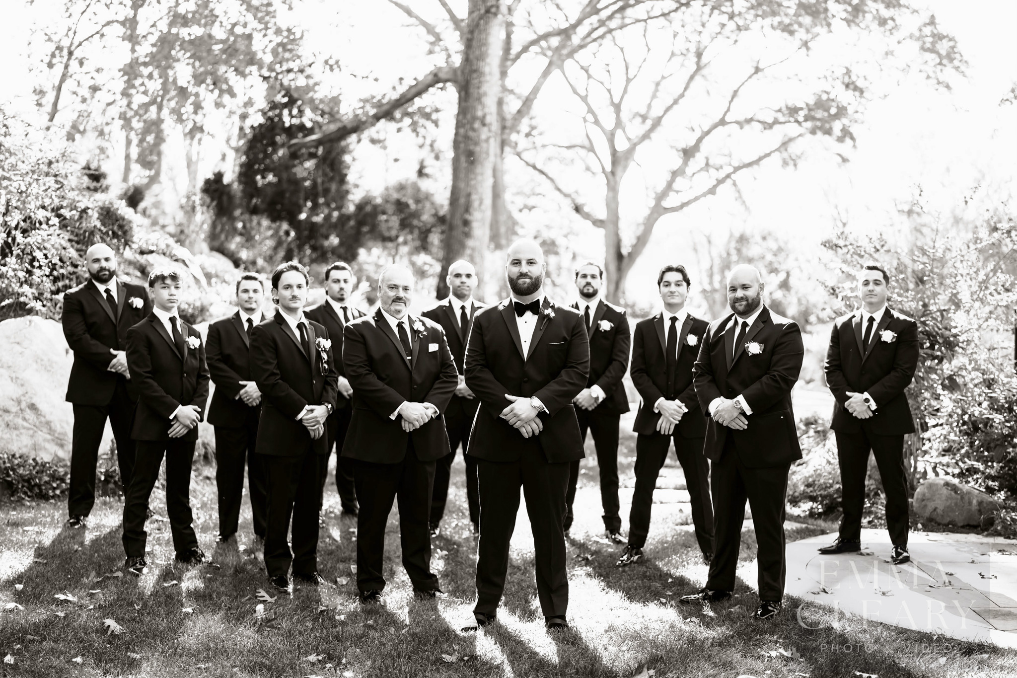 Groom and groomsmen
