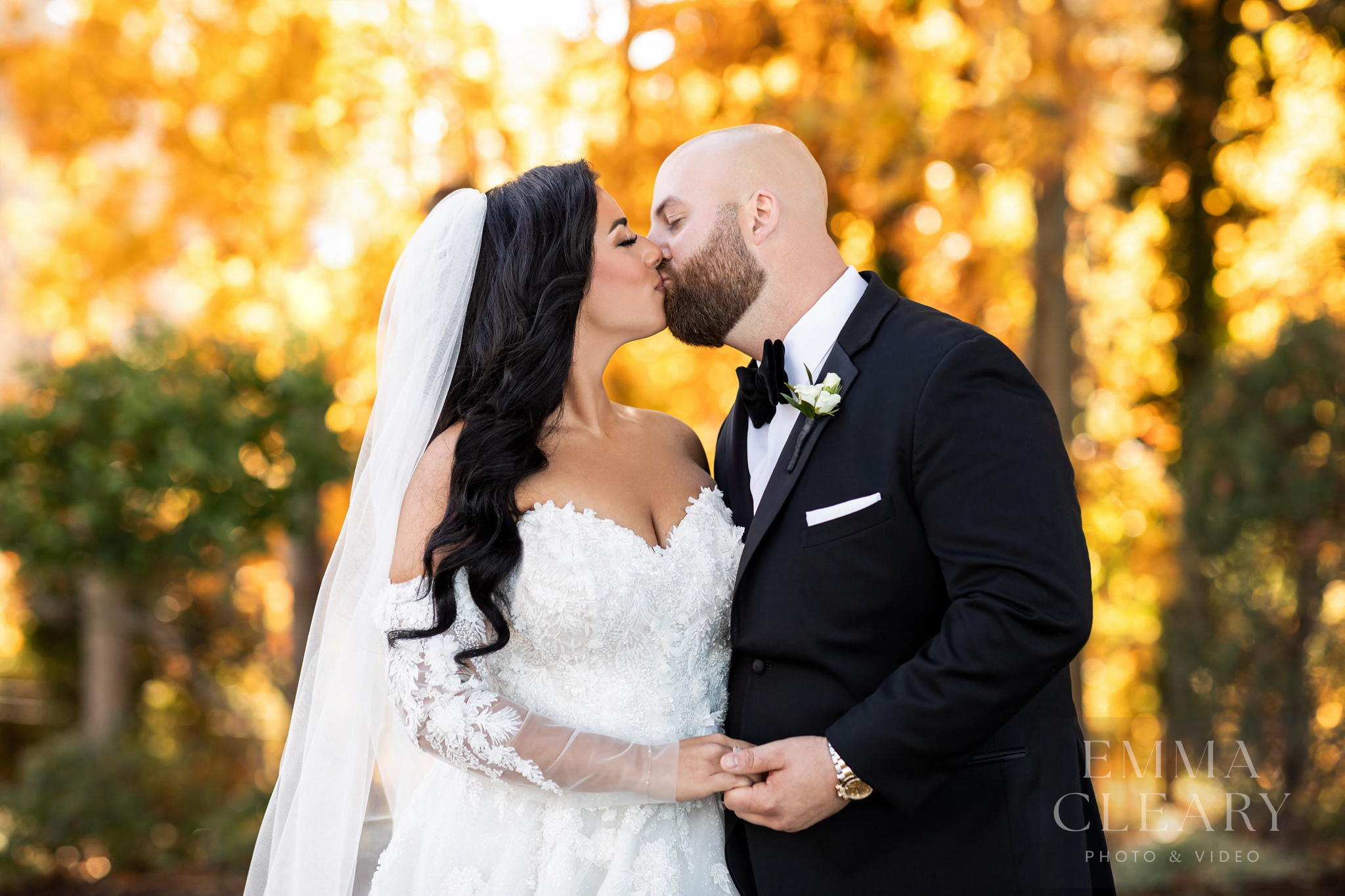 Wedding kiss