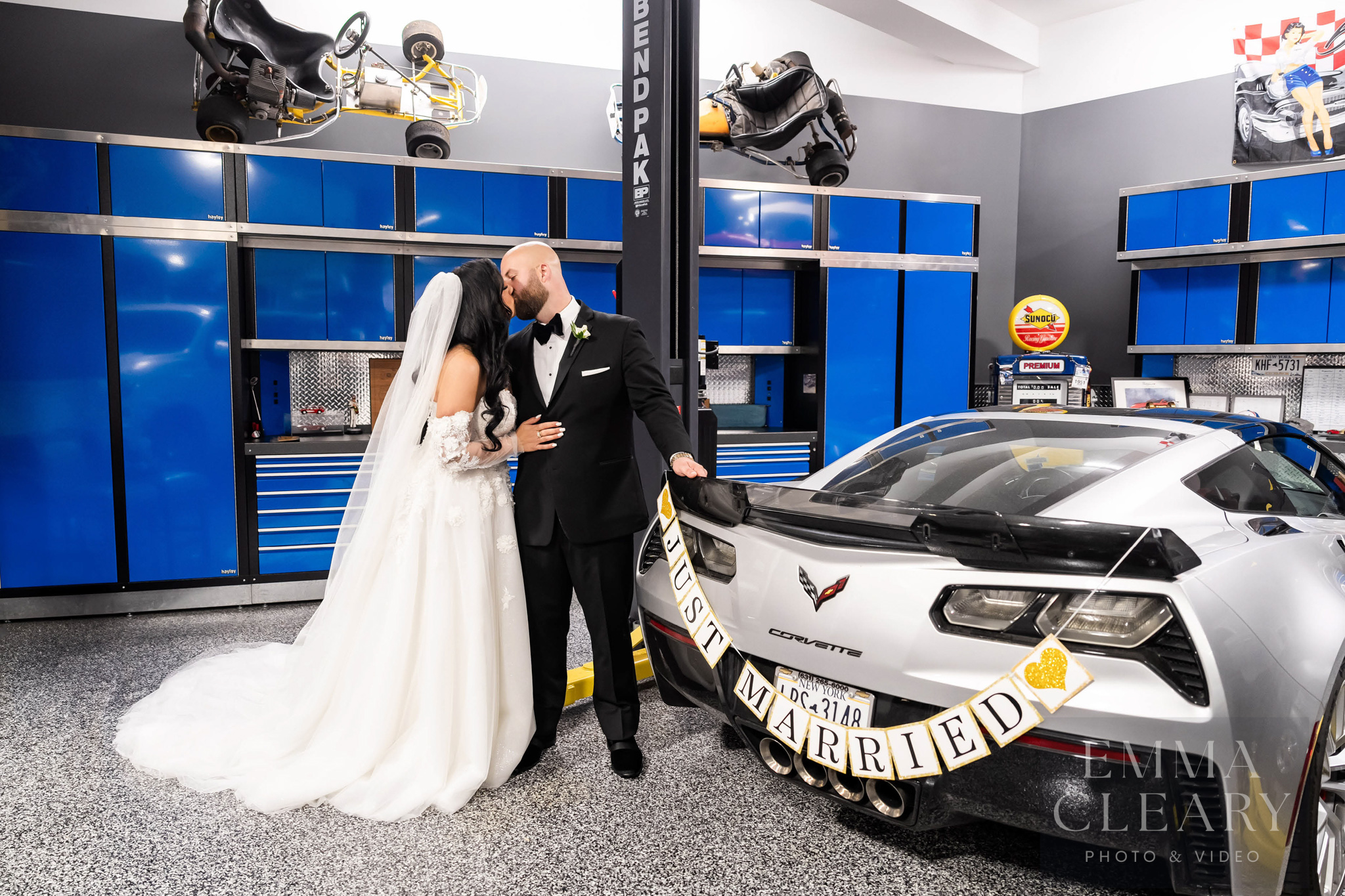 Wedding kiss