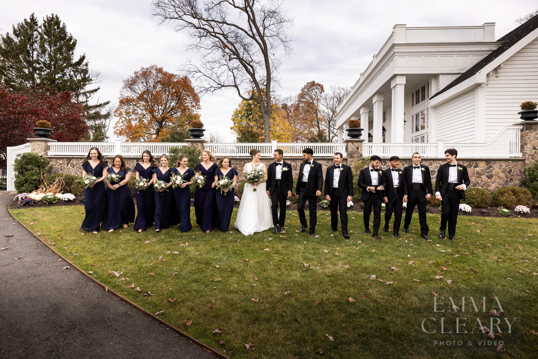 Group wedding portrait