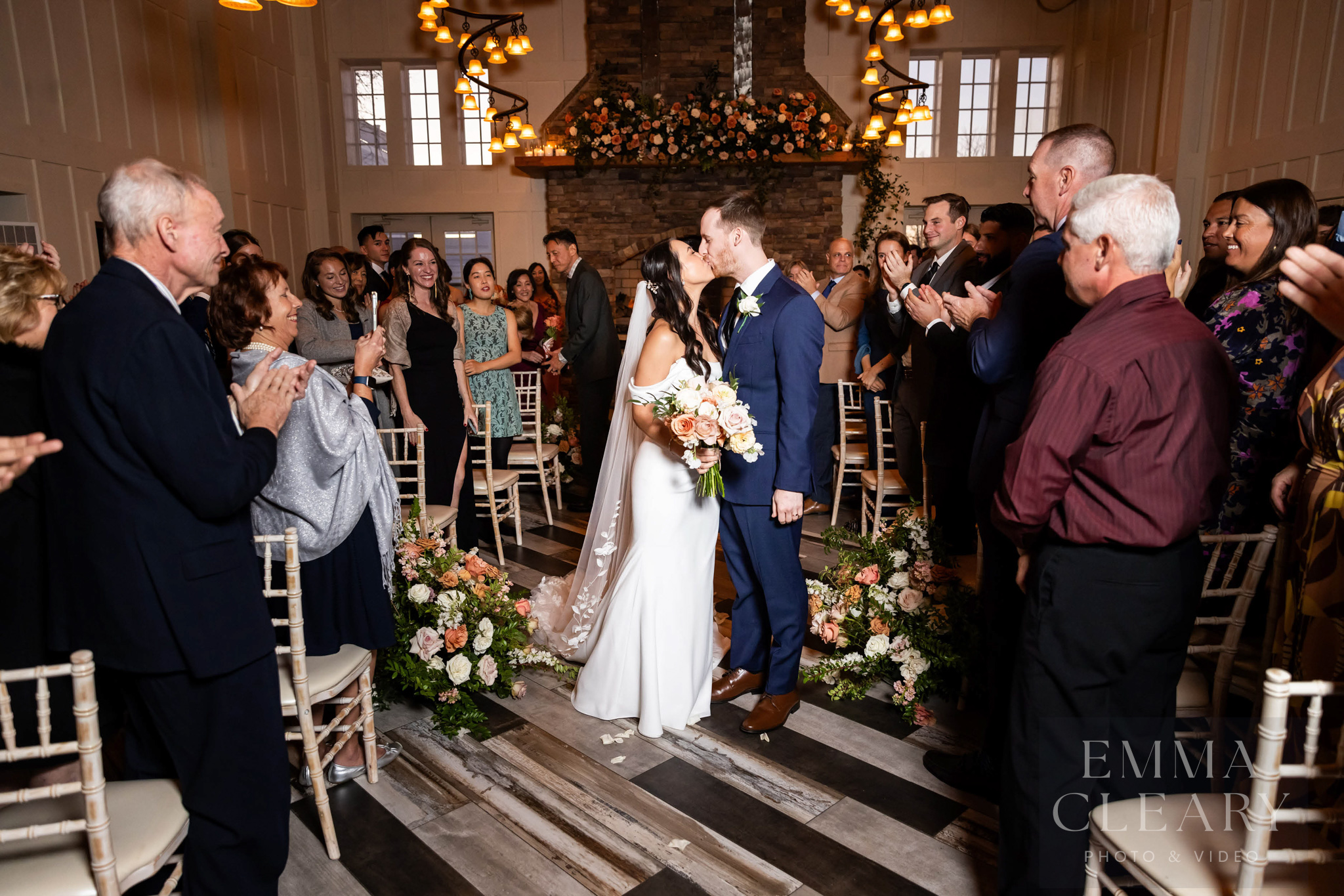 Wedding kiss