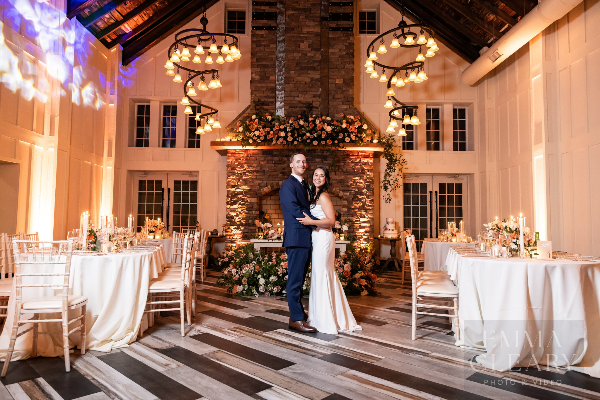 Wedding photo of the couple