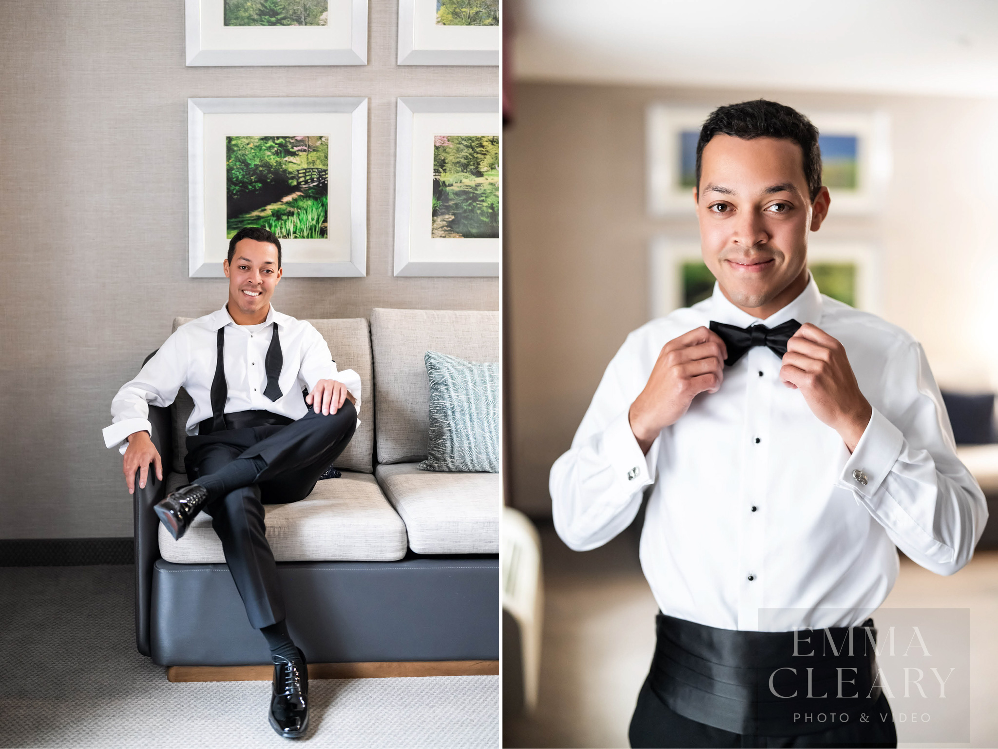 Portait of the groom