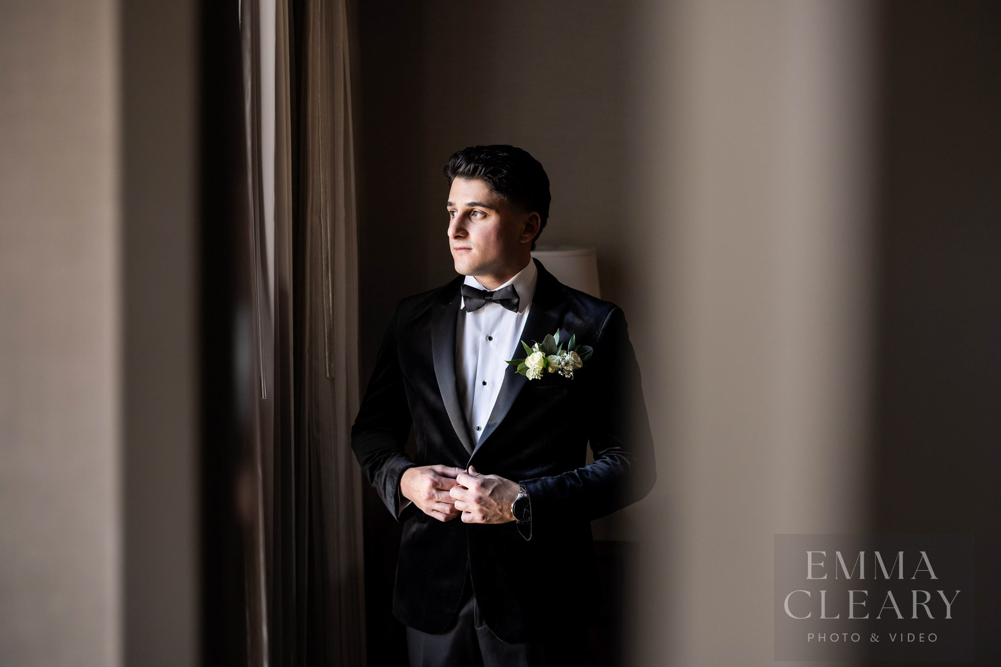 Portait of the groom