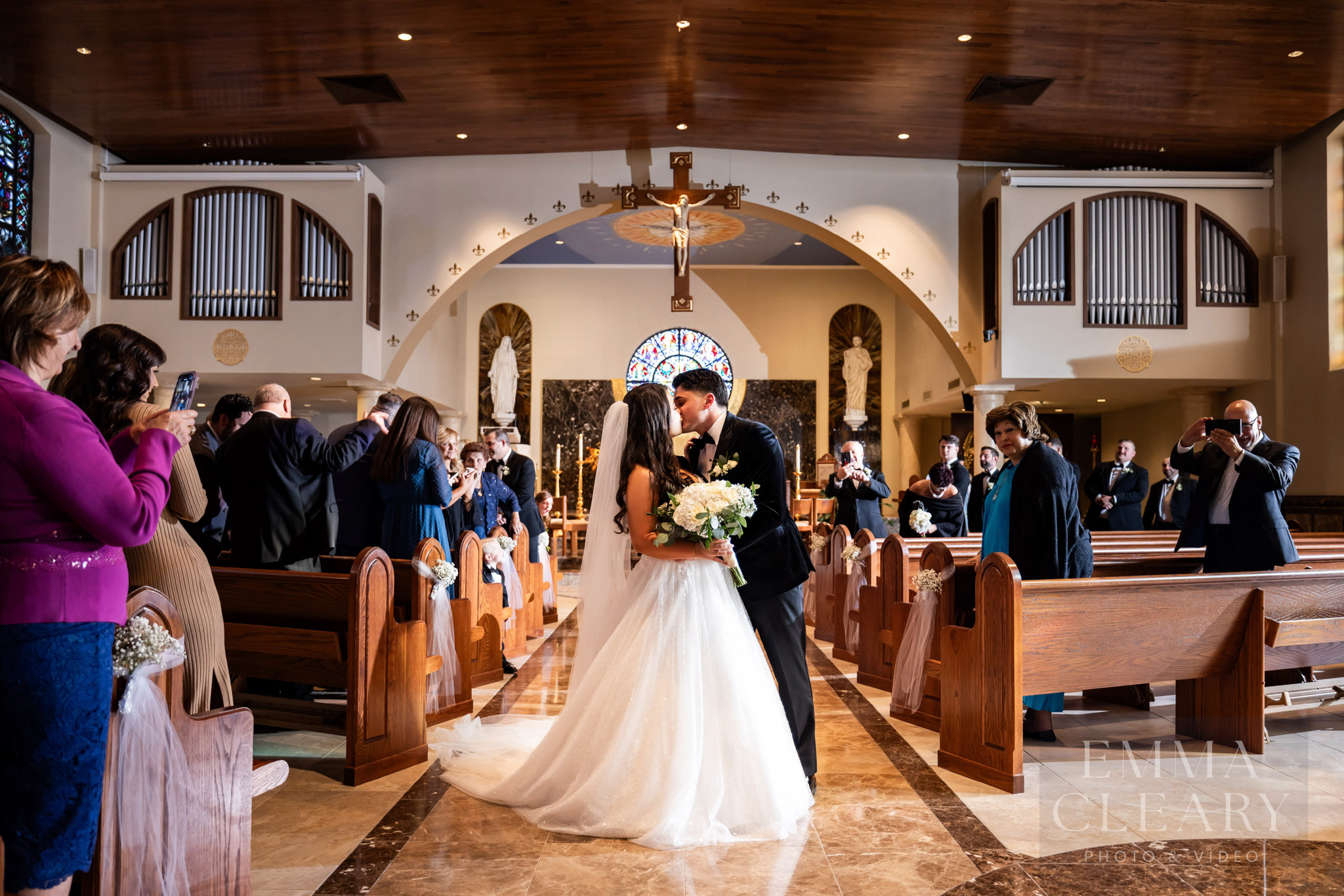 Wedding kiss