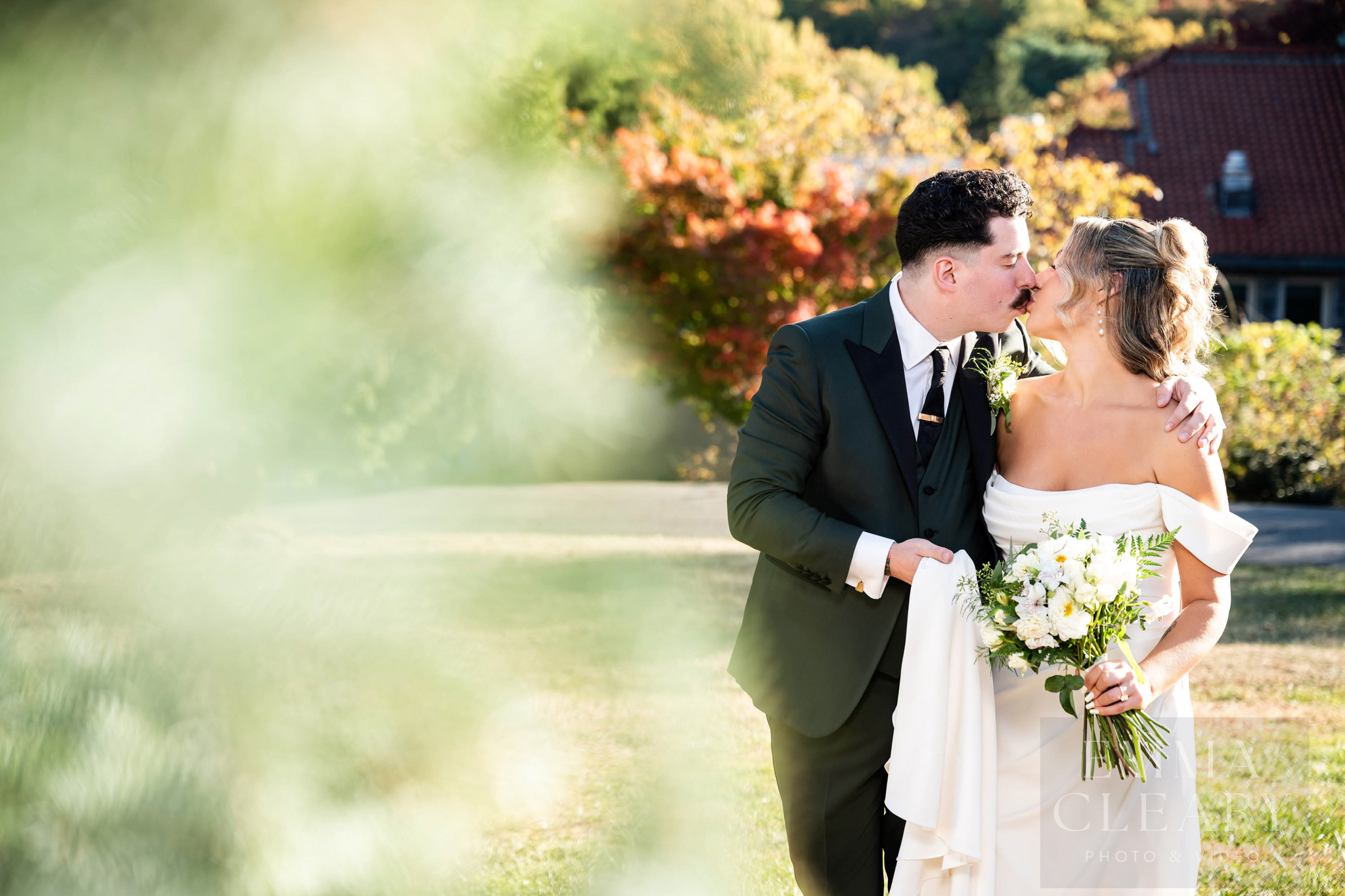 Wedding kiss