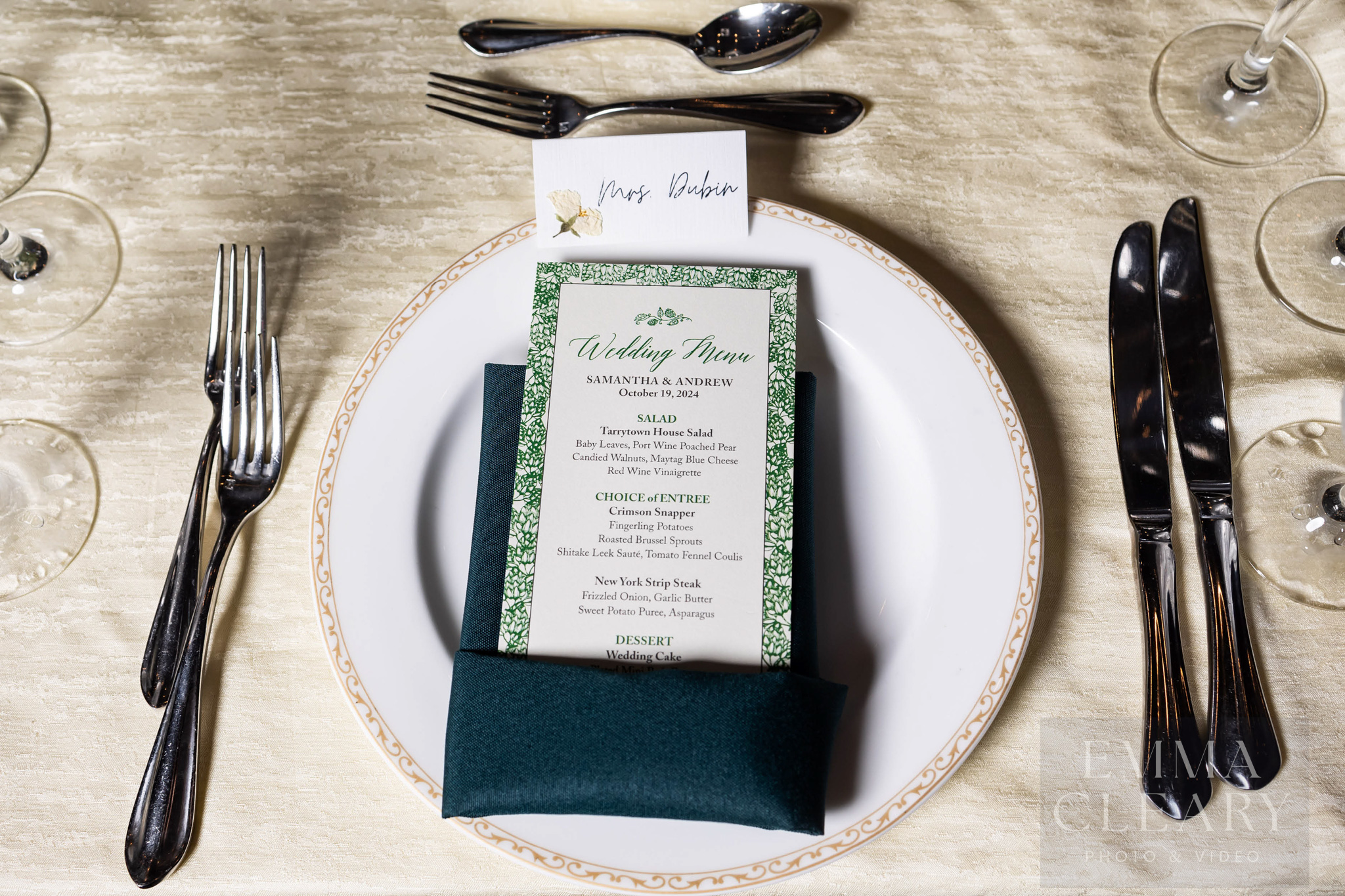 Tarrytown House Estate Wedding