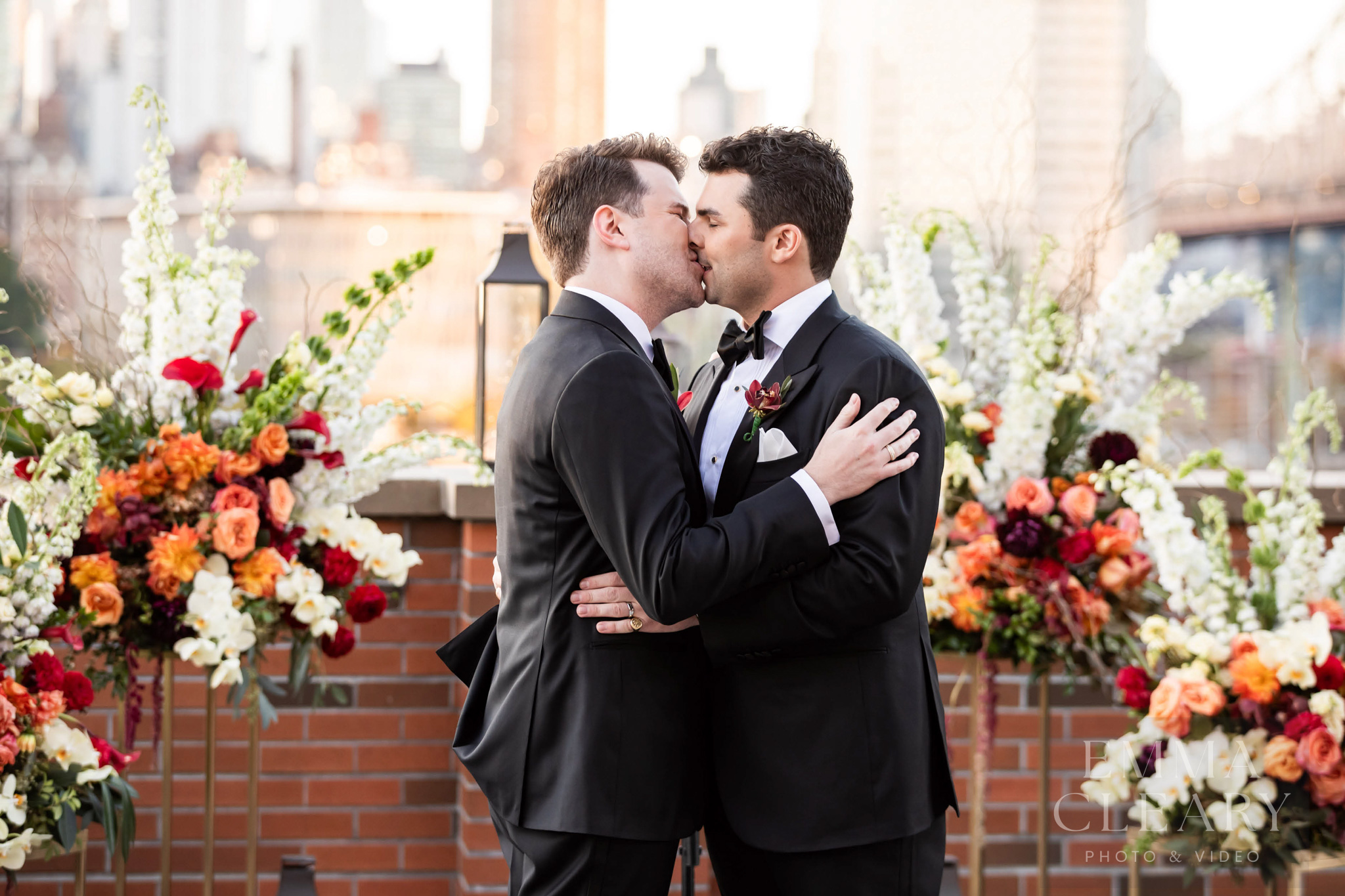Wedding kiss