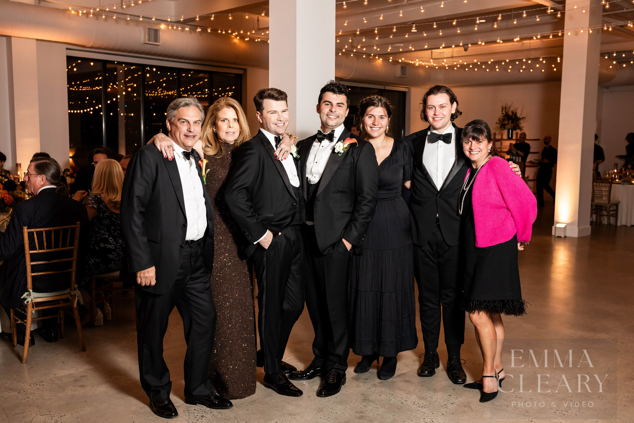 The Bordone LIC Group wedding portrait