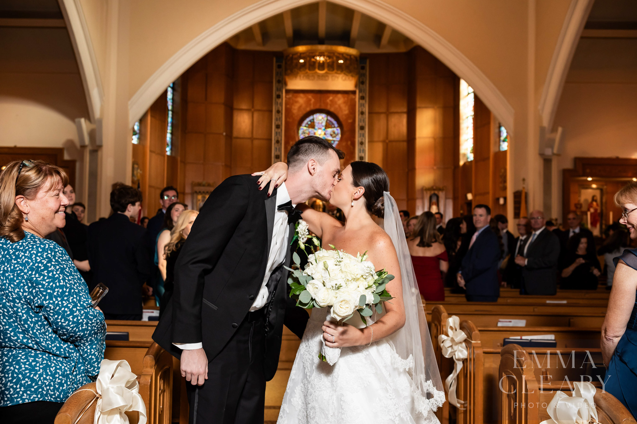 Wedding kiss