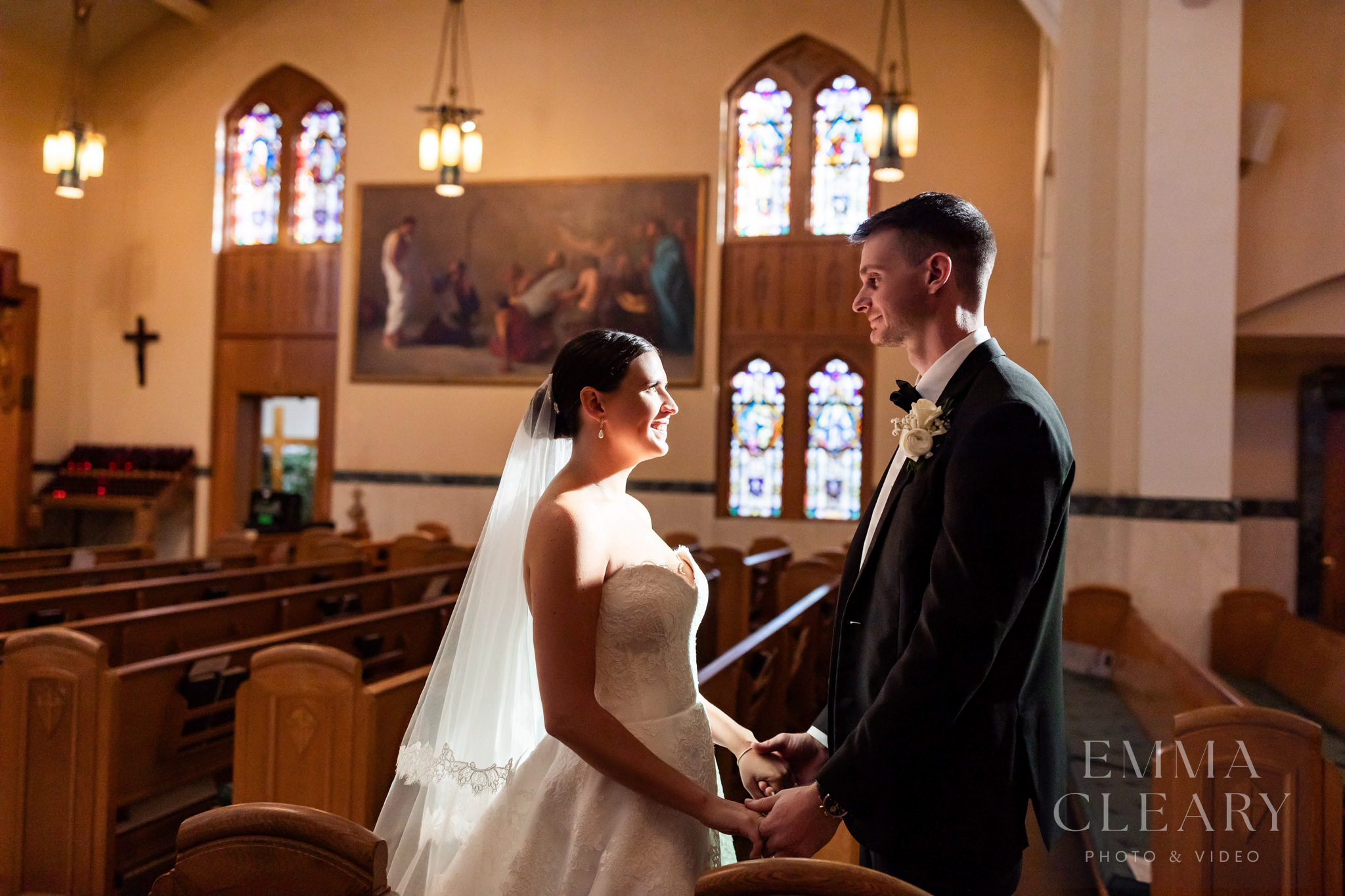 The bride and the groom photo