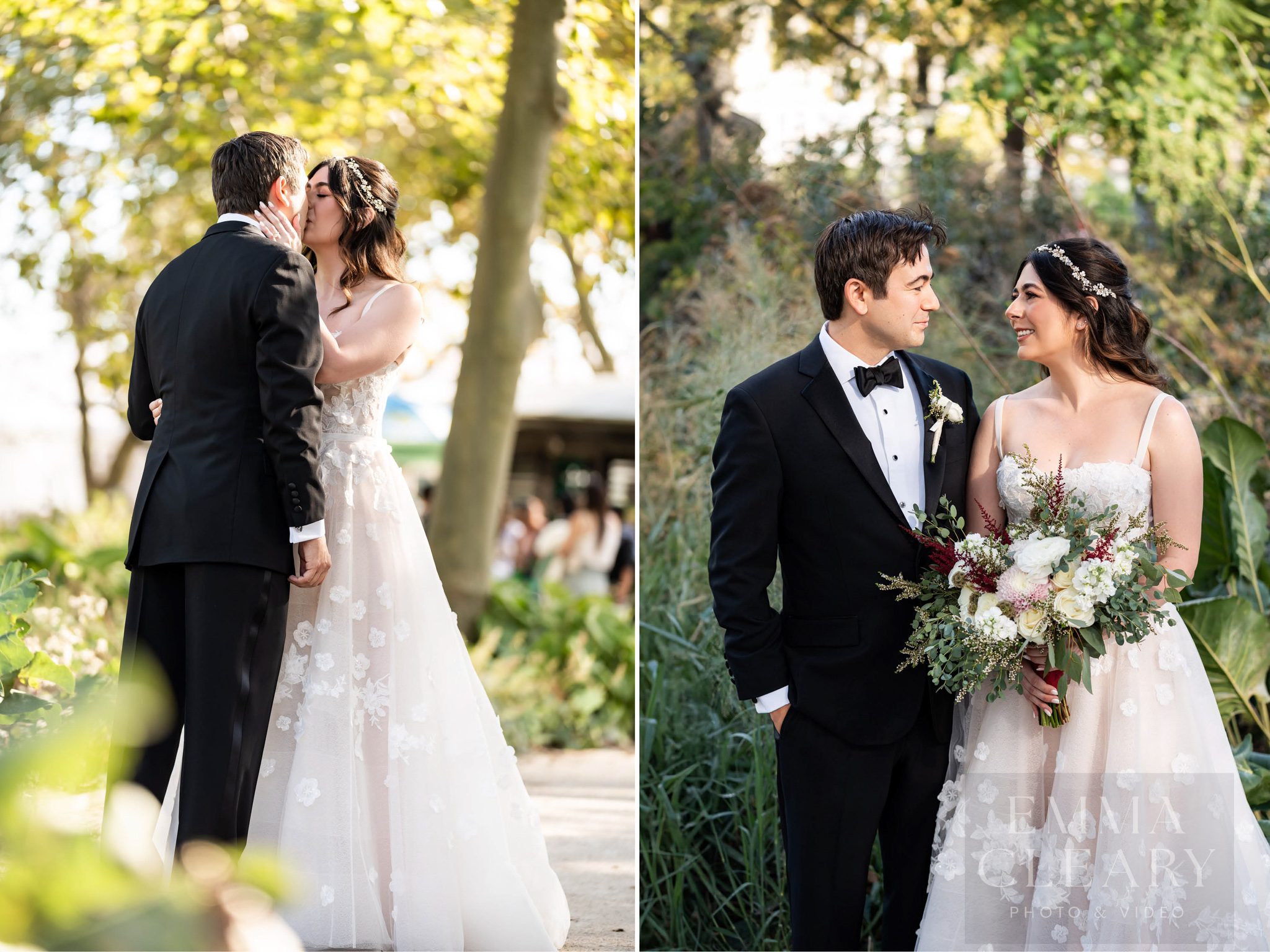 Wedding kiss