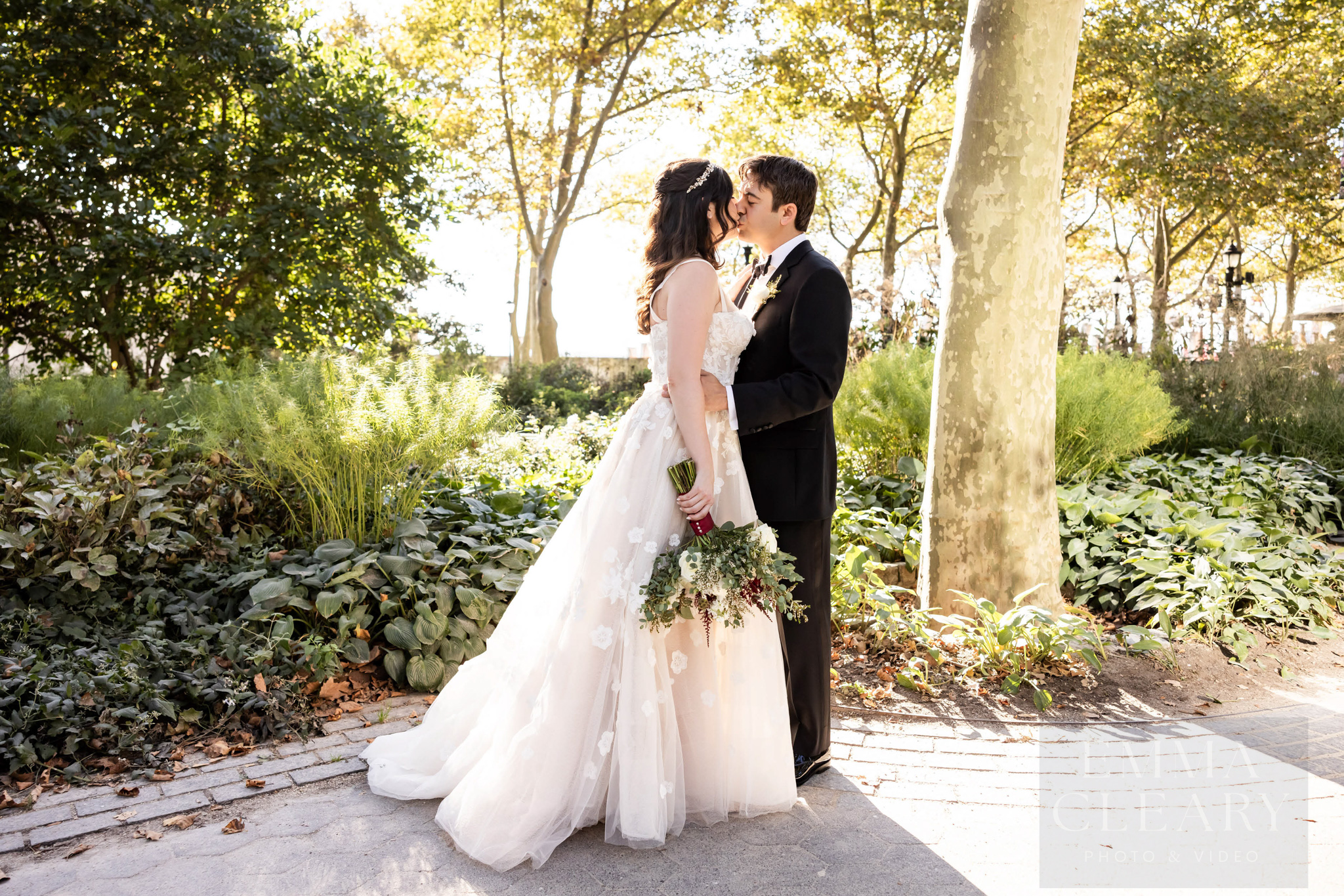 Wedding kiss