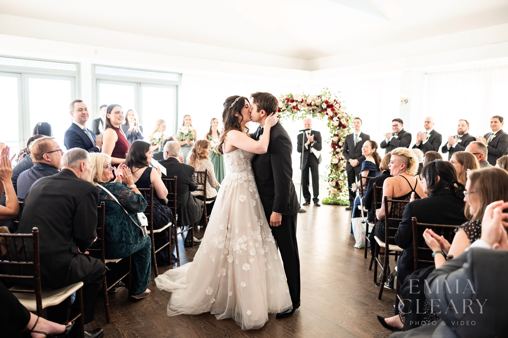 Wedding kiss