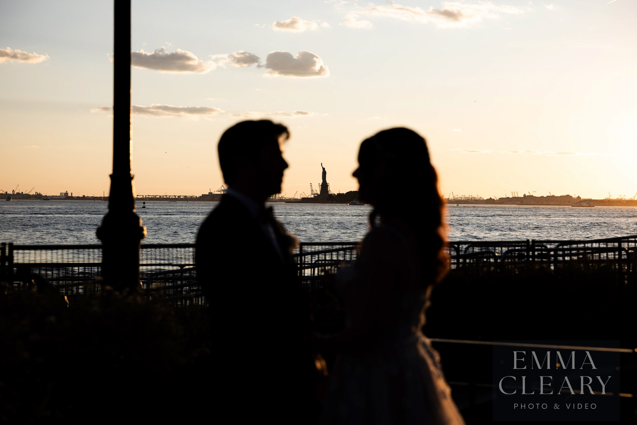 The View at The Battery Wedding